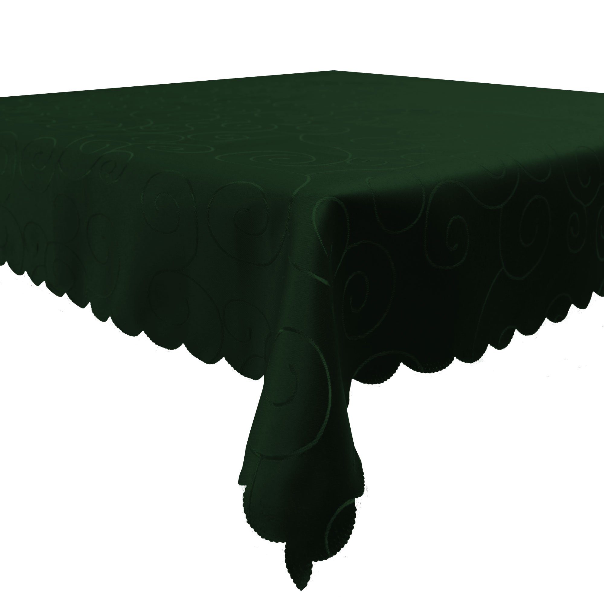 Haus und Deko Tischdecke Tischdecke Damast Ornamente eckig Circle Struktur günstig online kaufen