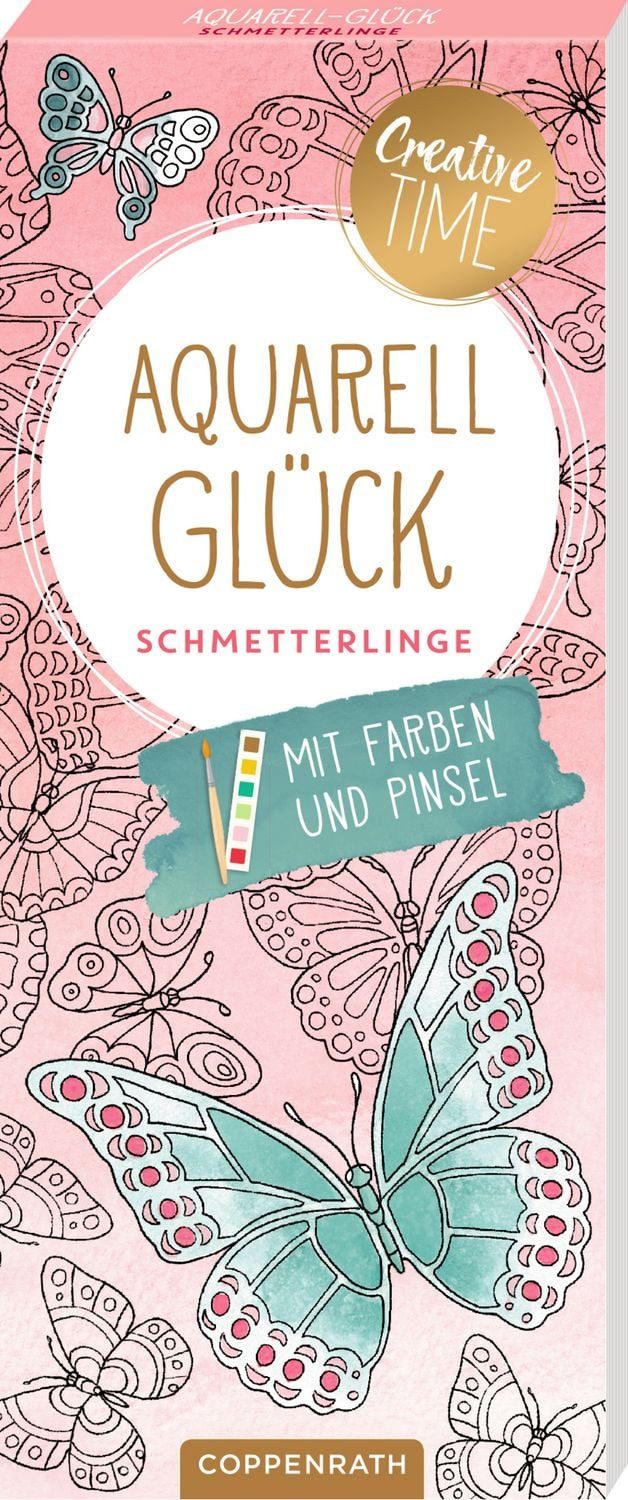 Aquarell-Glück / Marica Zottino, Schmetterlinge