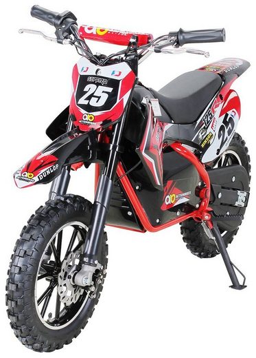 Actionbikes Motors Dirt-Bike »Gepard«, 3 Gang, 3 Geschwindigkeitsstufen, Starker 500 Watt Elektromotor, Bis 15 Km Reichweite