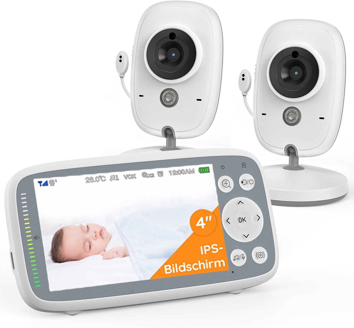TWUFY Babyphone 2 Kameras - Bild 2