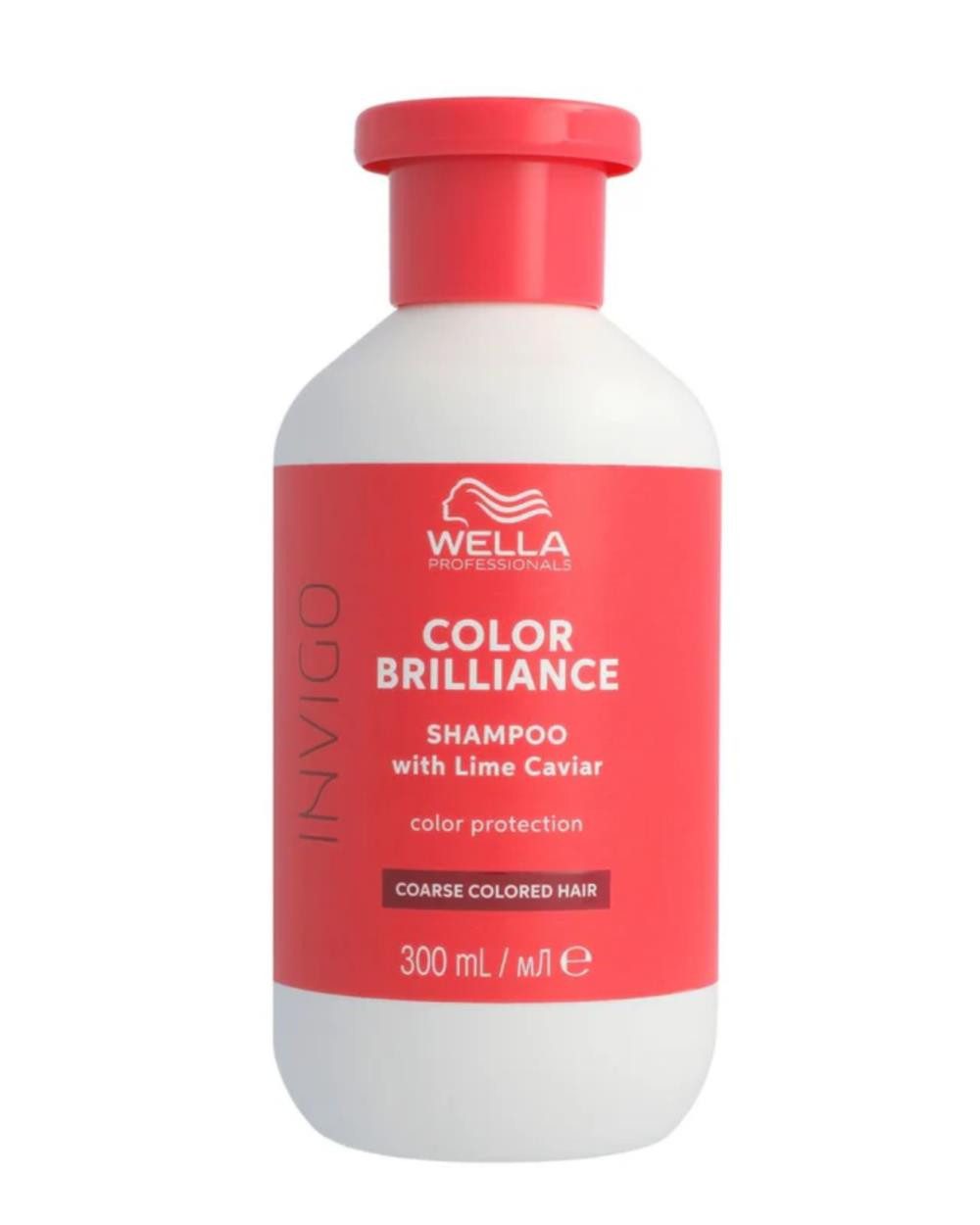 Haarshampoo Wella Invigo Color Brilliance Shampoo mit Lime Caviar für feines color