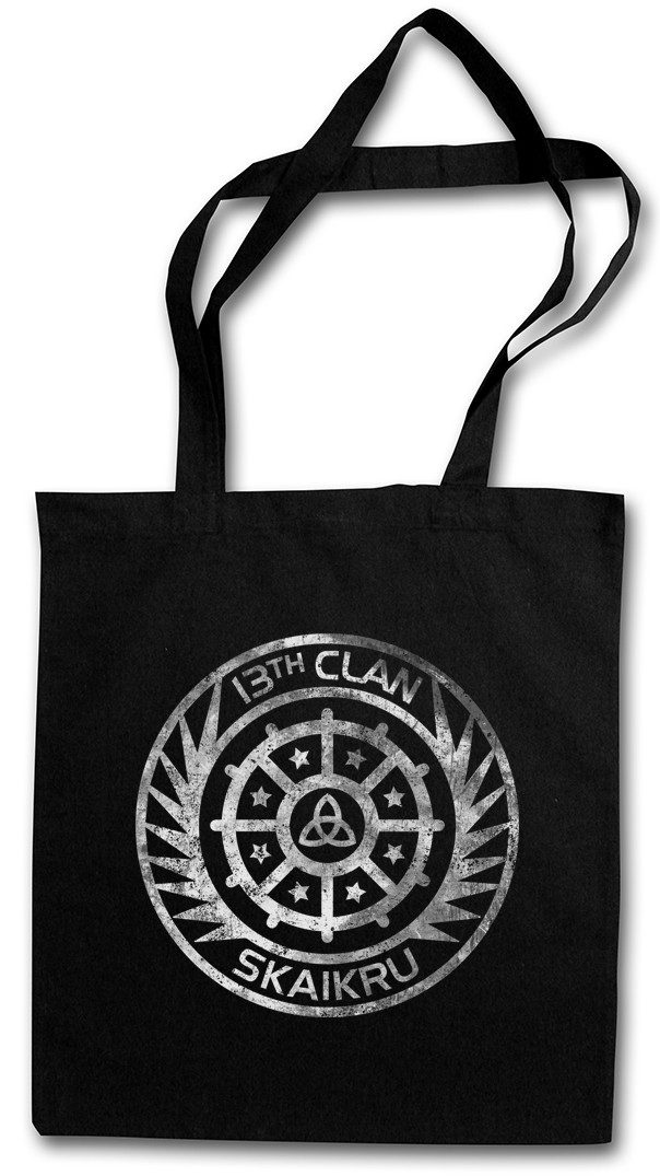 Beuteltasche The Skaikru Clan Logo Stofftasche Symbol 100 13th Clan 13. Klan The TV