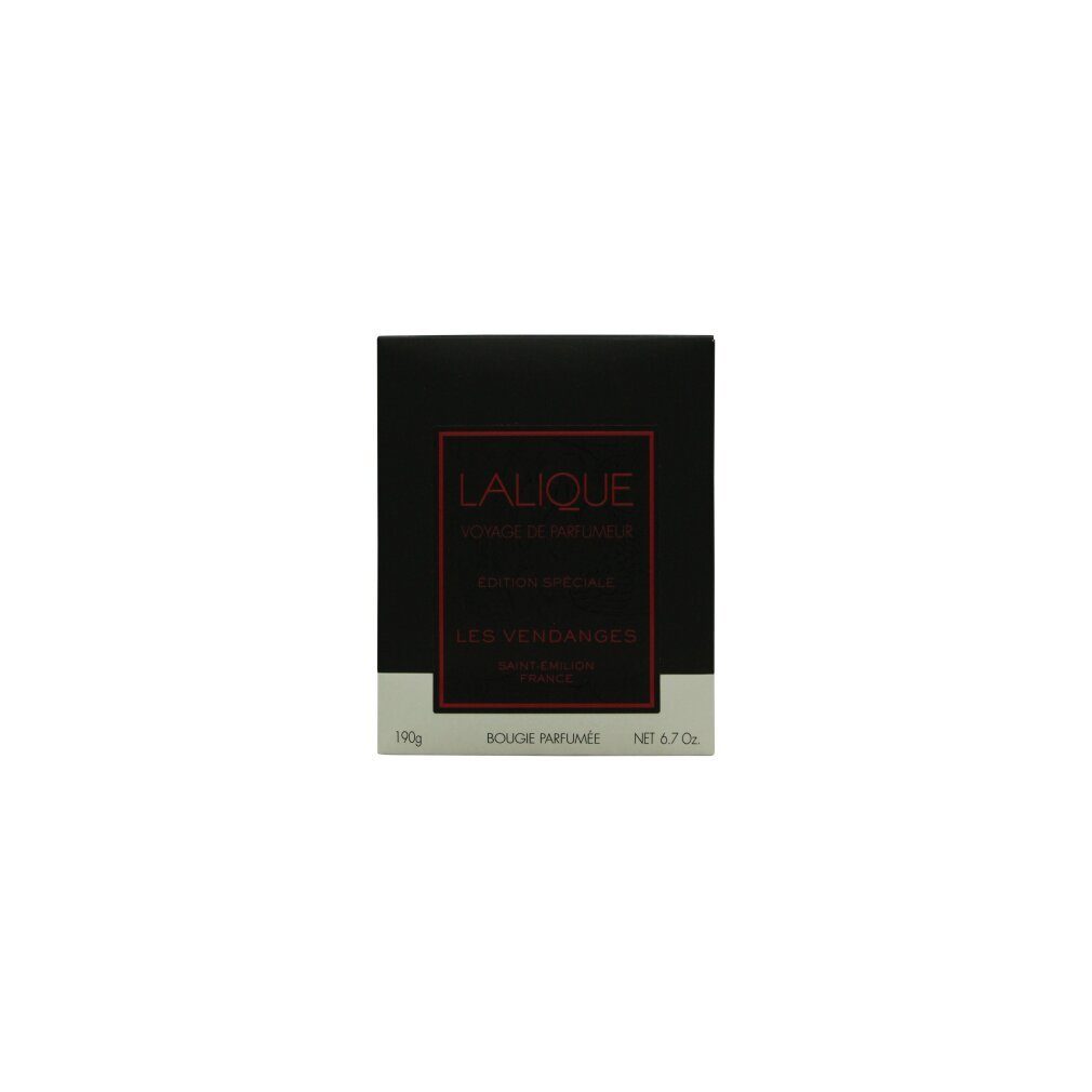Lalique Duftkerze Kerze 190 g - Les Vendanges Saint-Emilion