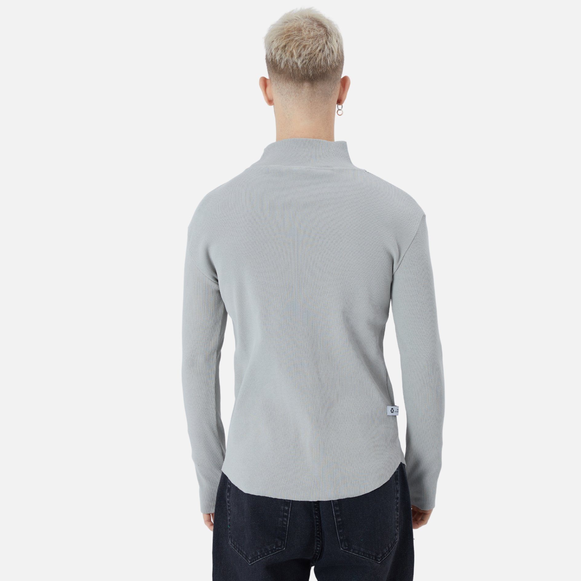 Casuals Pullover Rundhals Sweatshirt Sweatshirt Herren COFI Regular Grau Fit