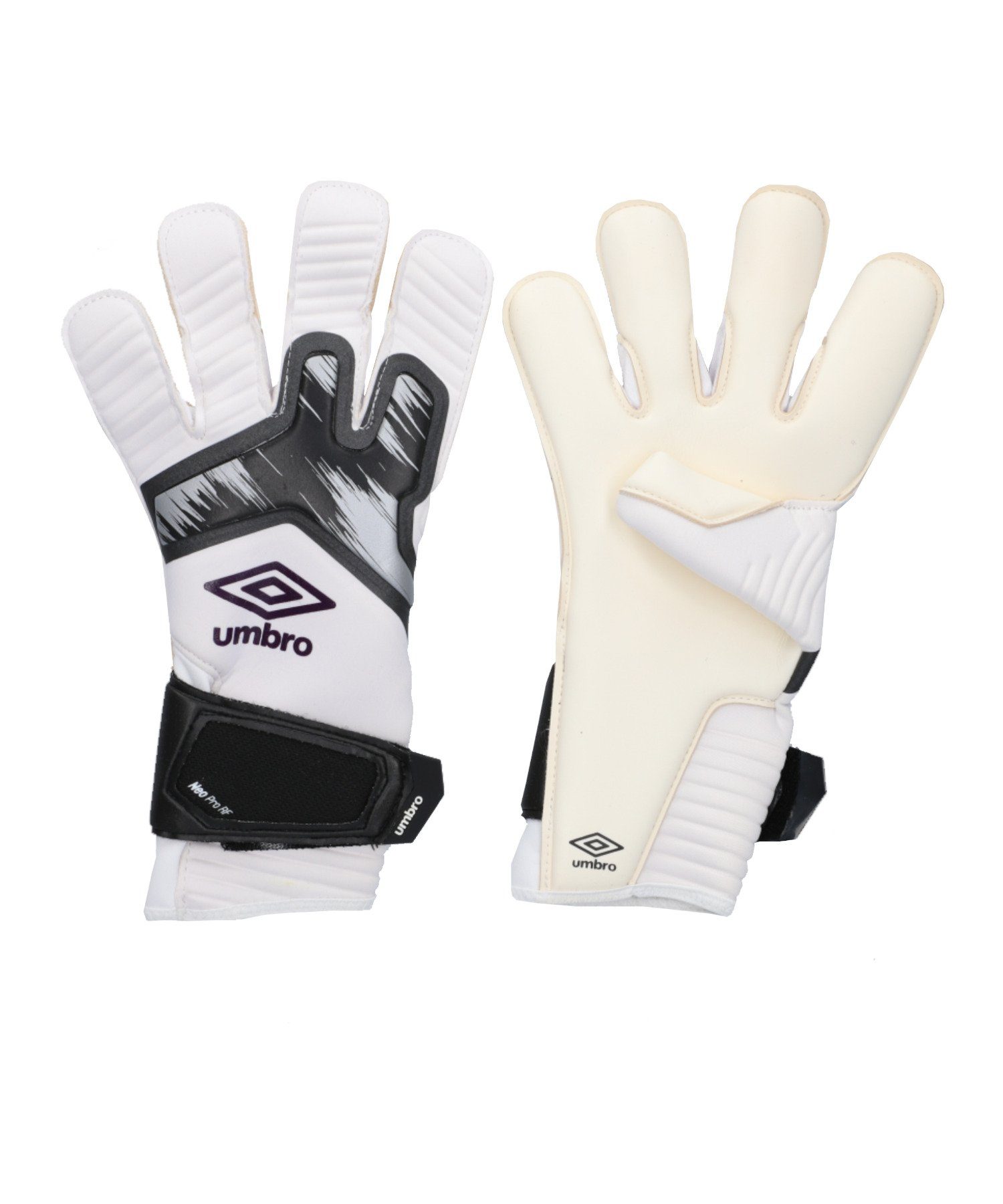 UMBRO Neo Pro DPS Gants Blanc/Noir Taille 8 Mixte