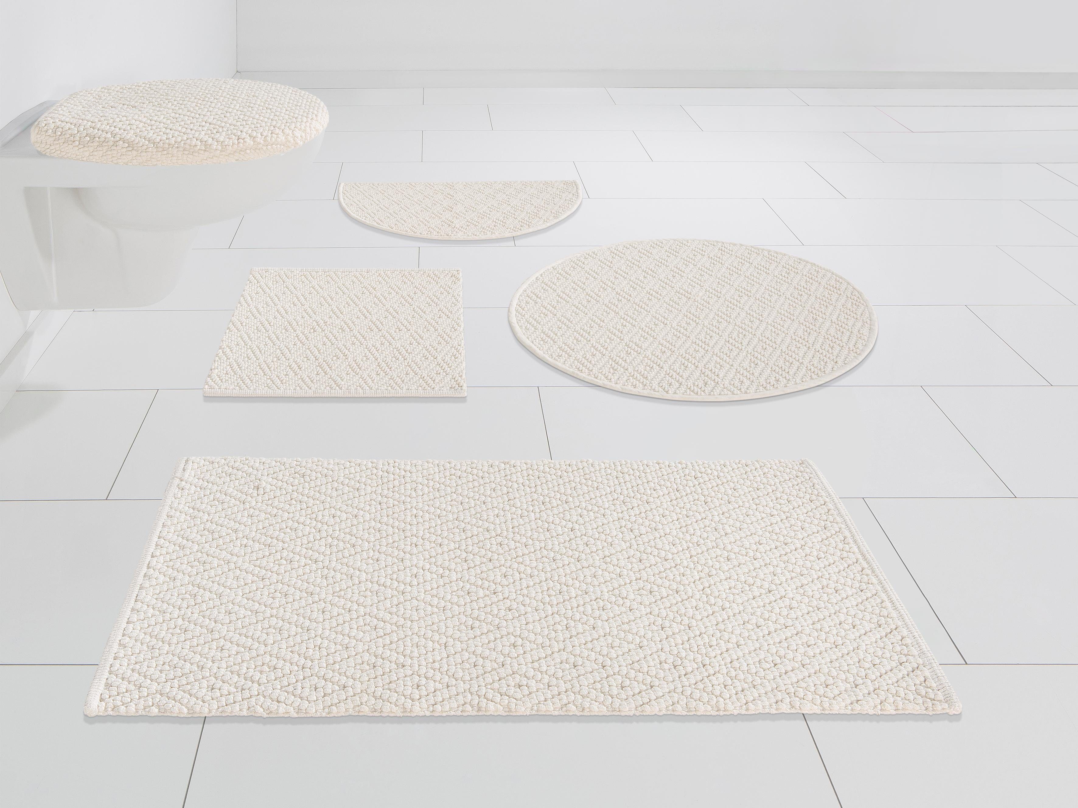 my home Badematte Numan, Badvorleger, Badezimmer Teppich, Höhe 10 mm, fußbo günstig online kaufen