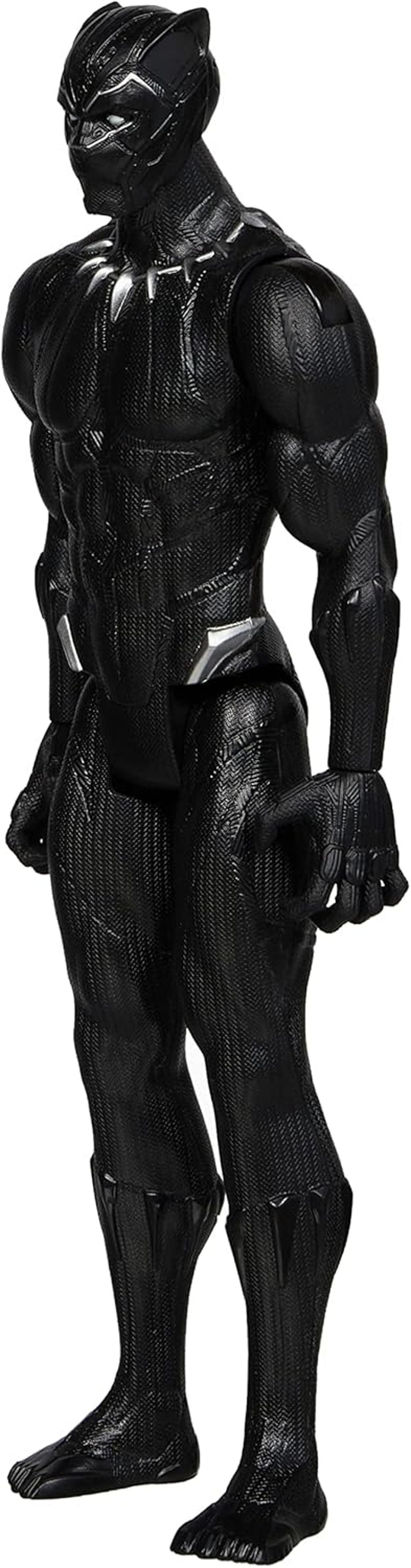 Hasbro Sammelfigur Avengers Black Panther 30 cm Actionfigur mit Titan Hero Blast Gear 4+
