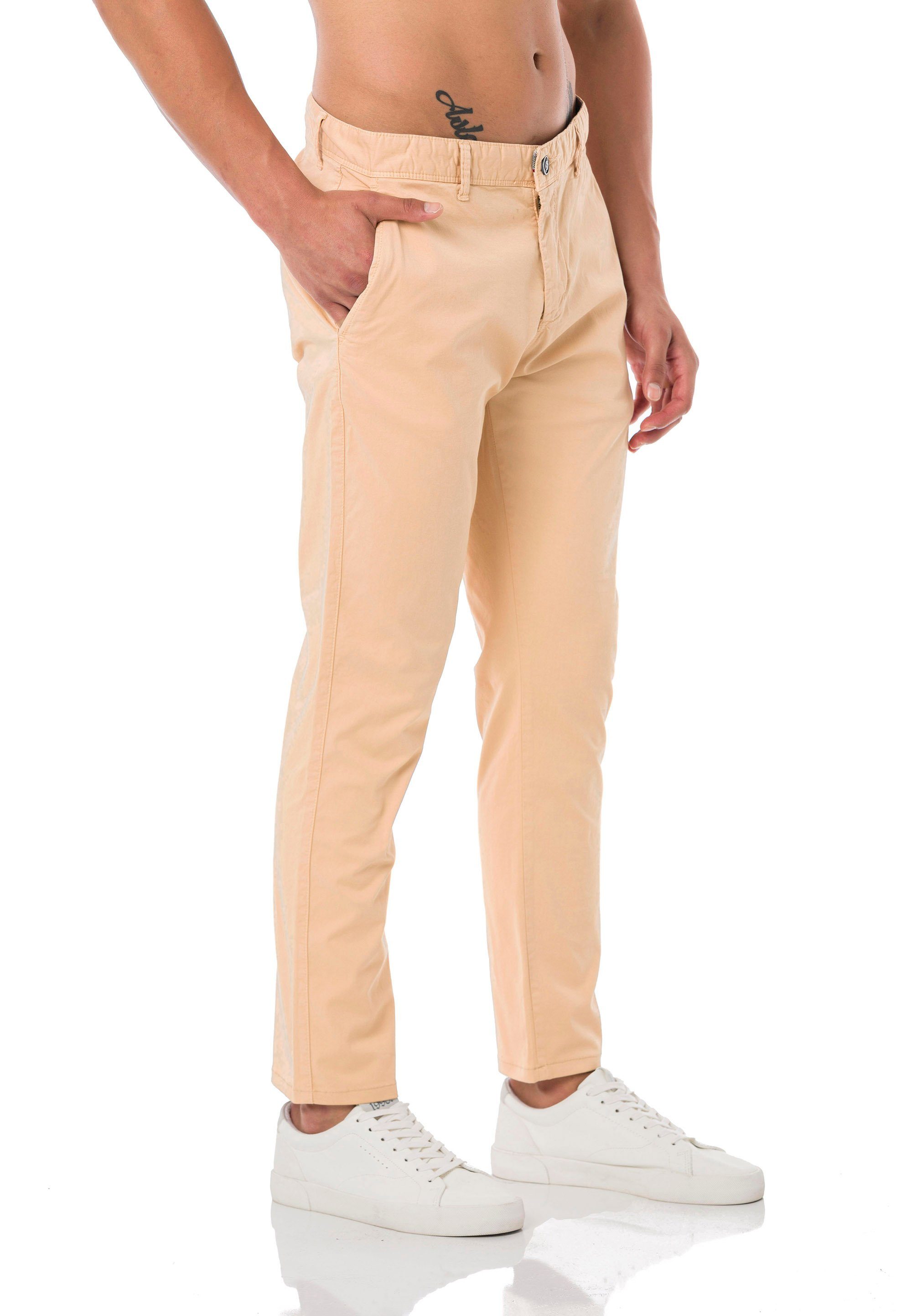 RedBridge Chinohose Premium Allrounder Hose vielseitig kombinierbar Camel