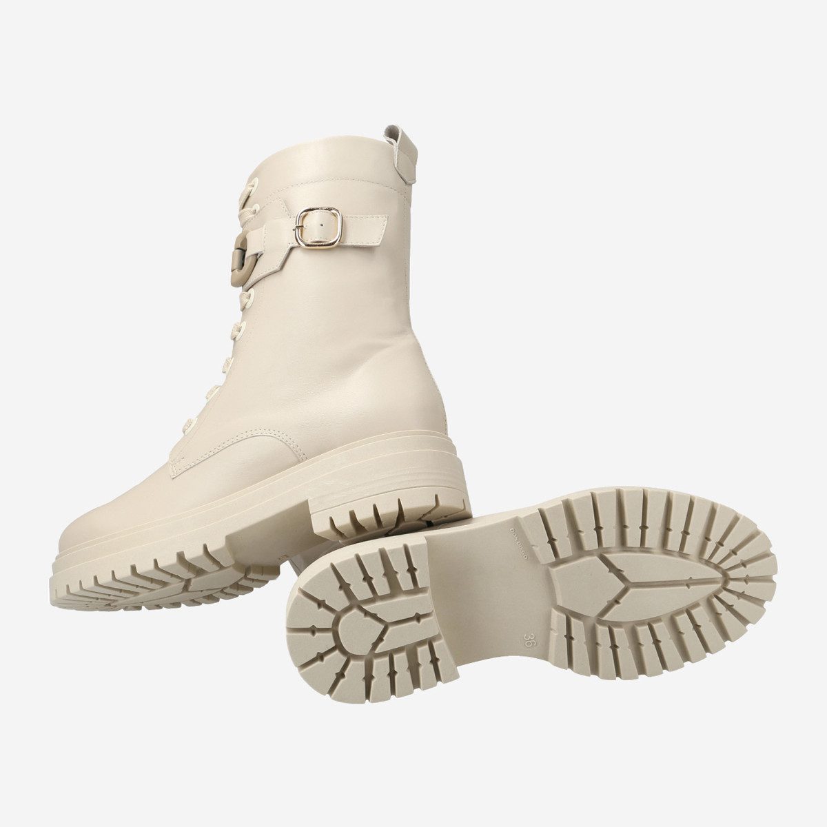 Lüke Schuhe Lüke Schuhe CORNUS CREMA, Boots, Weiß, Damen Stiefel
