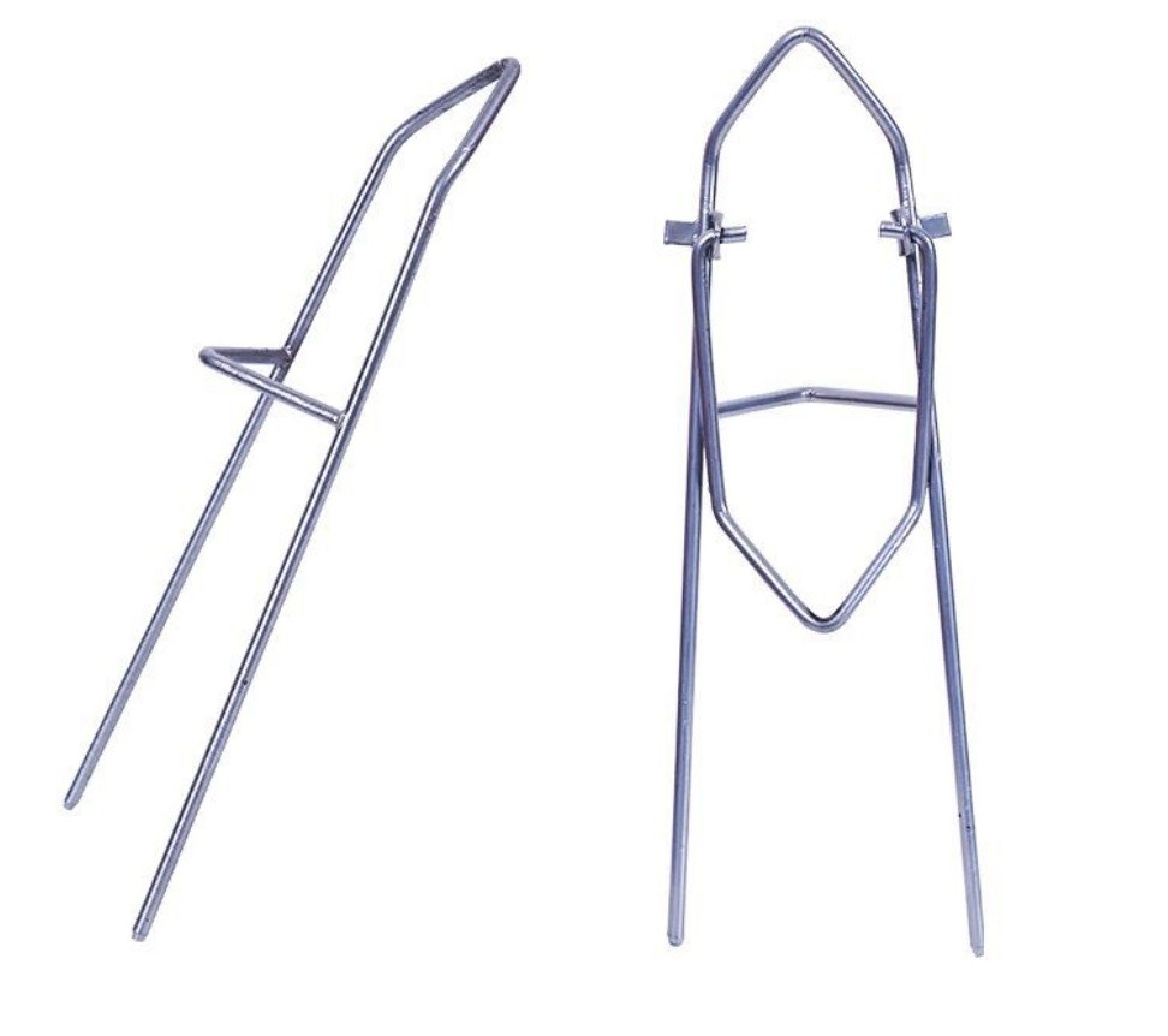 Rutenhalter 2 Stück Angelrutenhalter Boden, Rutenhalter aus Metall - Angel Rutens
