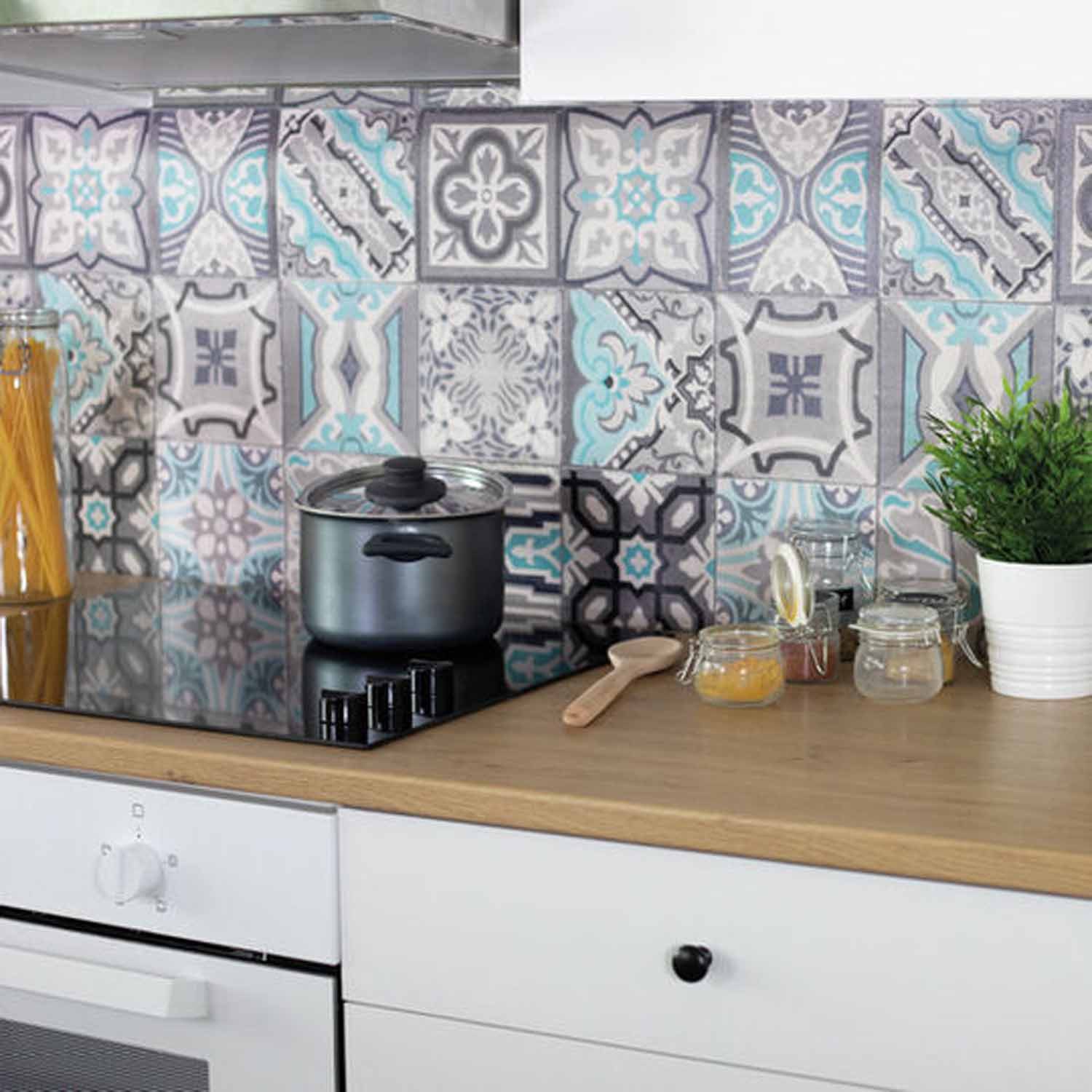 d-c-wall® 3D-Tapete Steinoptik 4,80€/m² PVC Wandbelag Steintapete als Deko & Spritzschutz, Spürbar geprägte Oberfläche, Steinoptik, (400 x 67,5cm - Länge x Breite), sehr lichtbeständig, abwischbar & stoßfest
