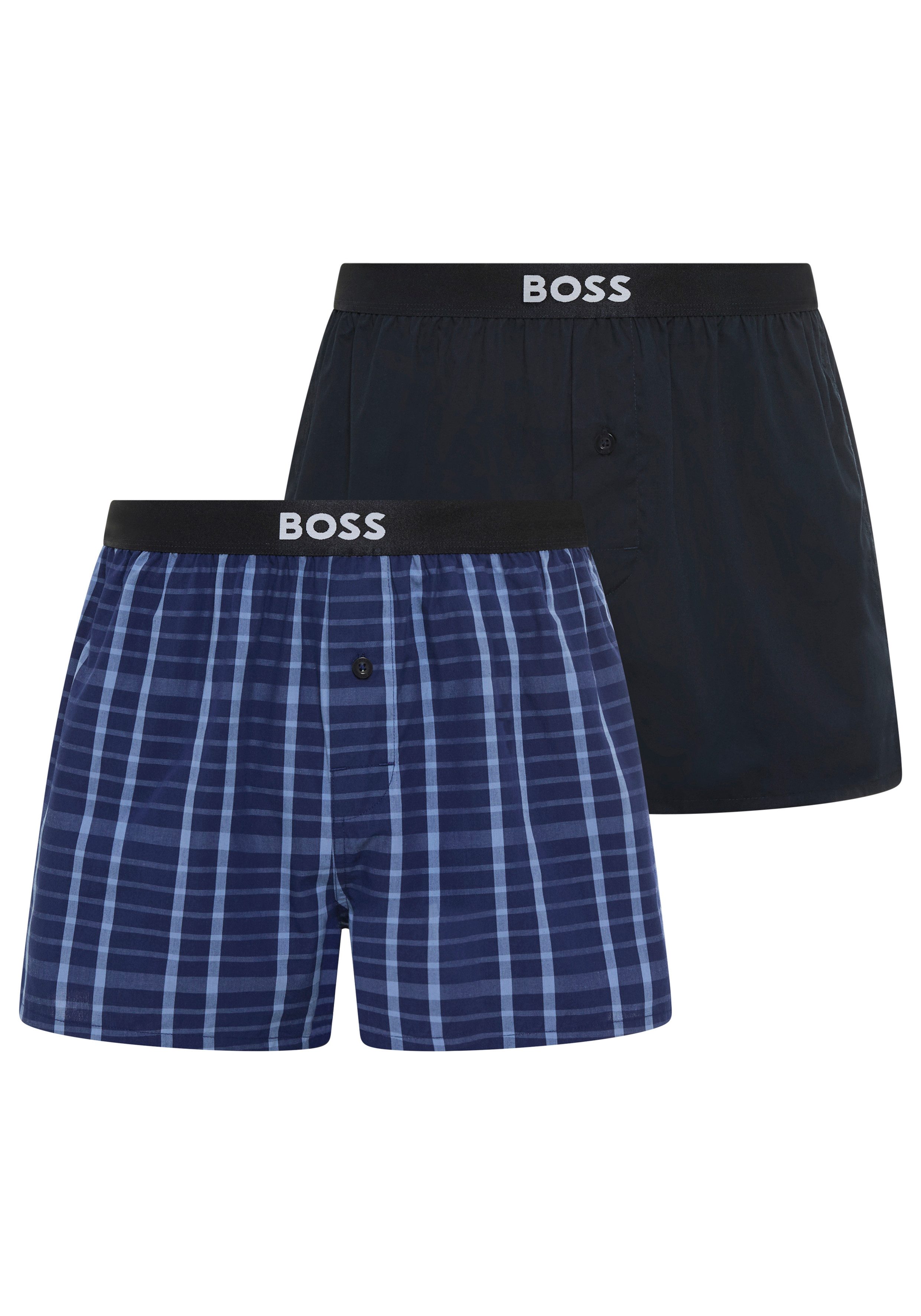 Pyjamashorts 2P Boxer Shorts EW