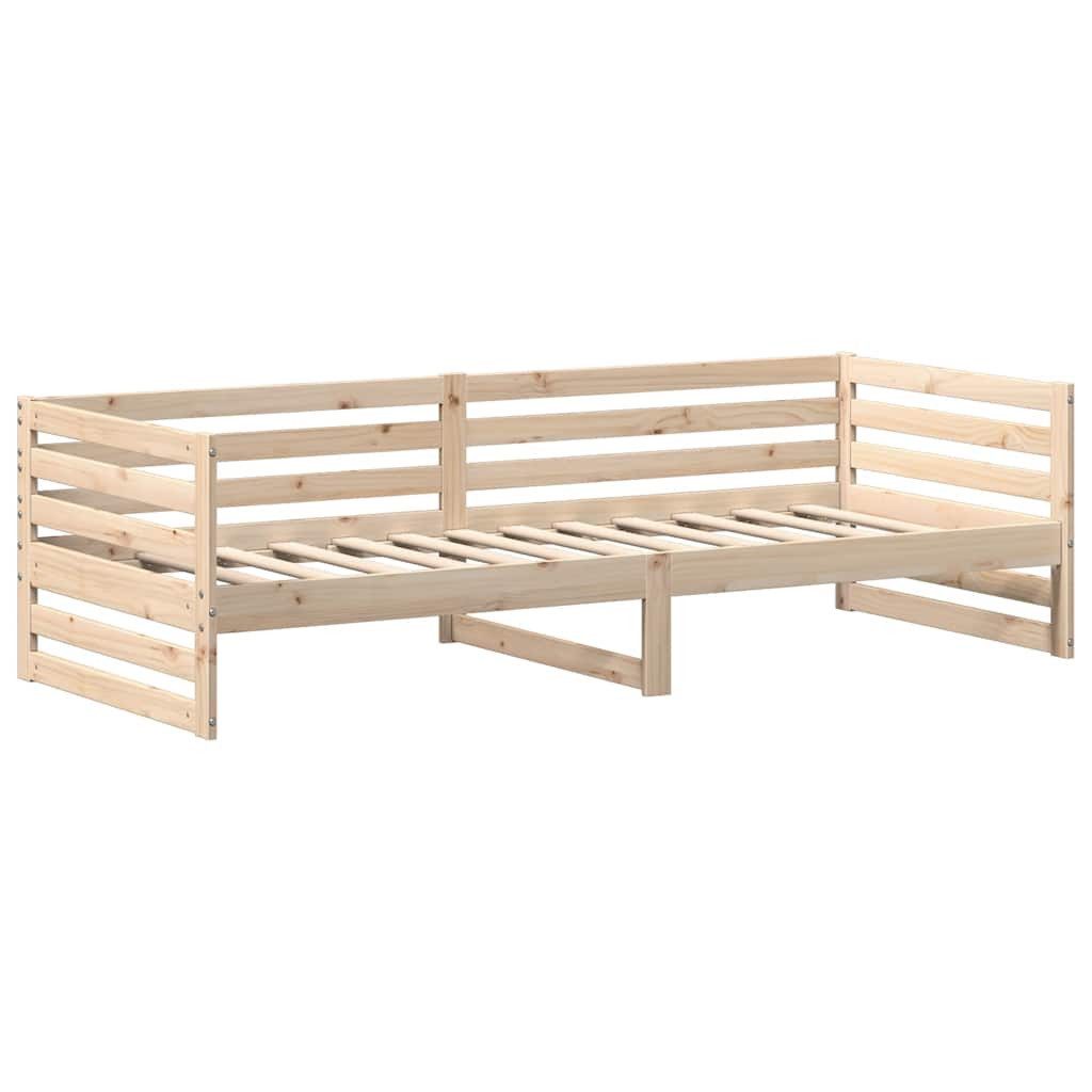 vidaXL Bett Tagesbett ohne Matratze 80x200 cm Massivholz Kiefer