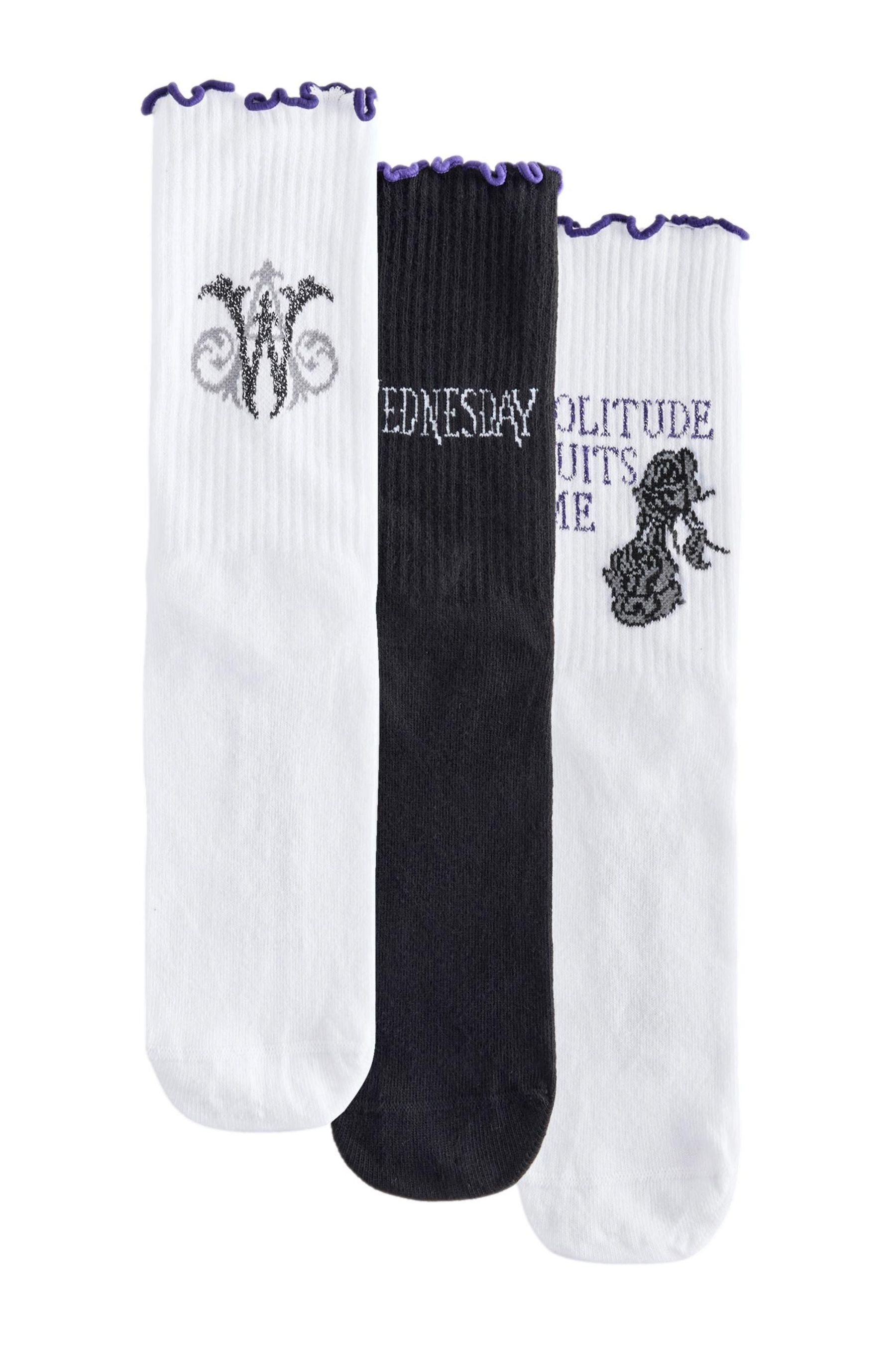 Kurzsocken Söckchen mit Kräuselsaum, 3er-Pack