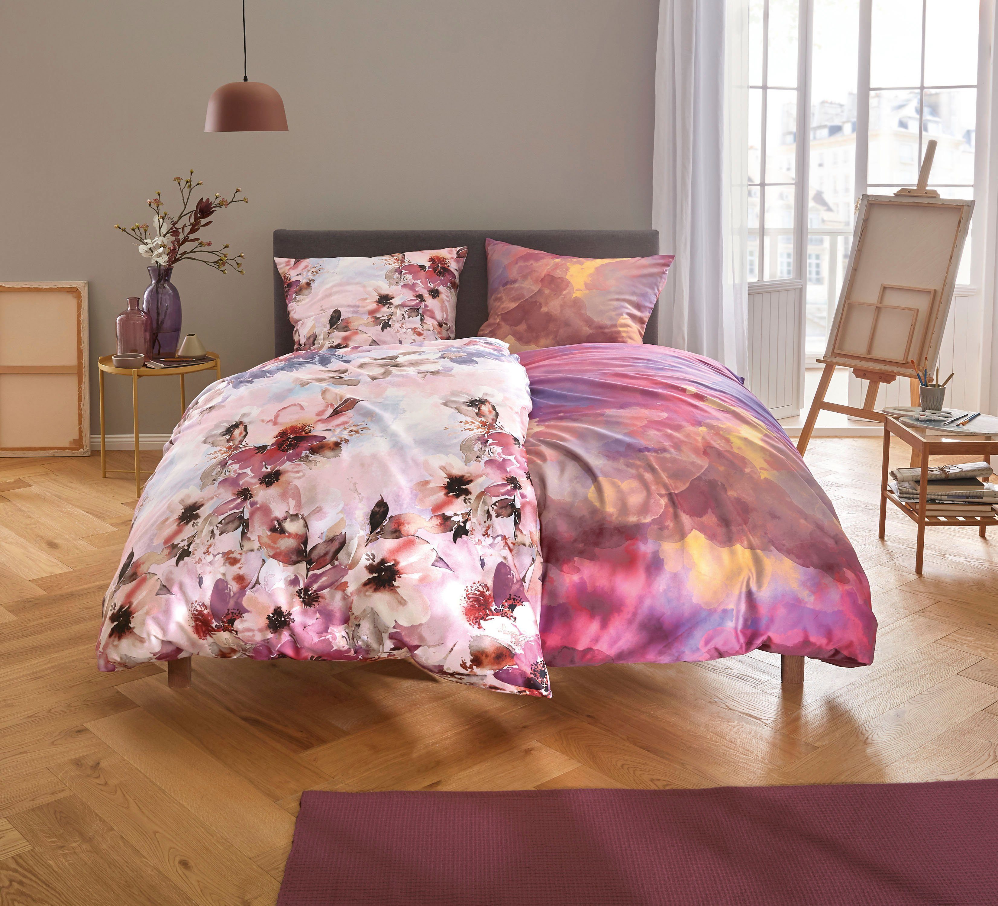 Kleine Wolke Bettwäsche Amaris, Mako-Satin, 2 günstig online kaufen