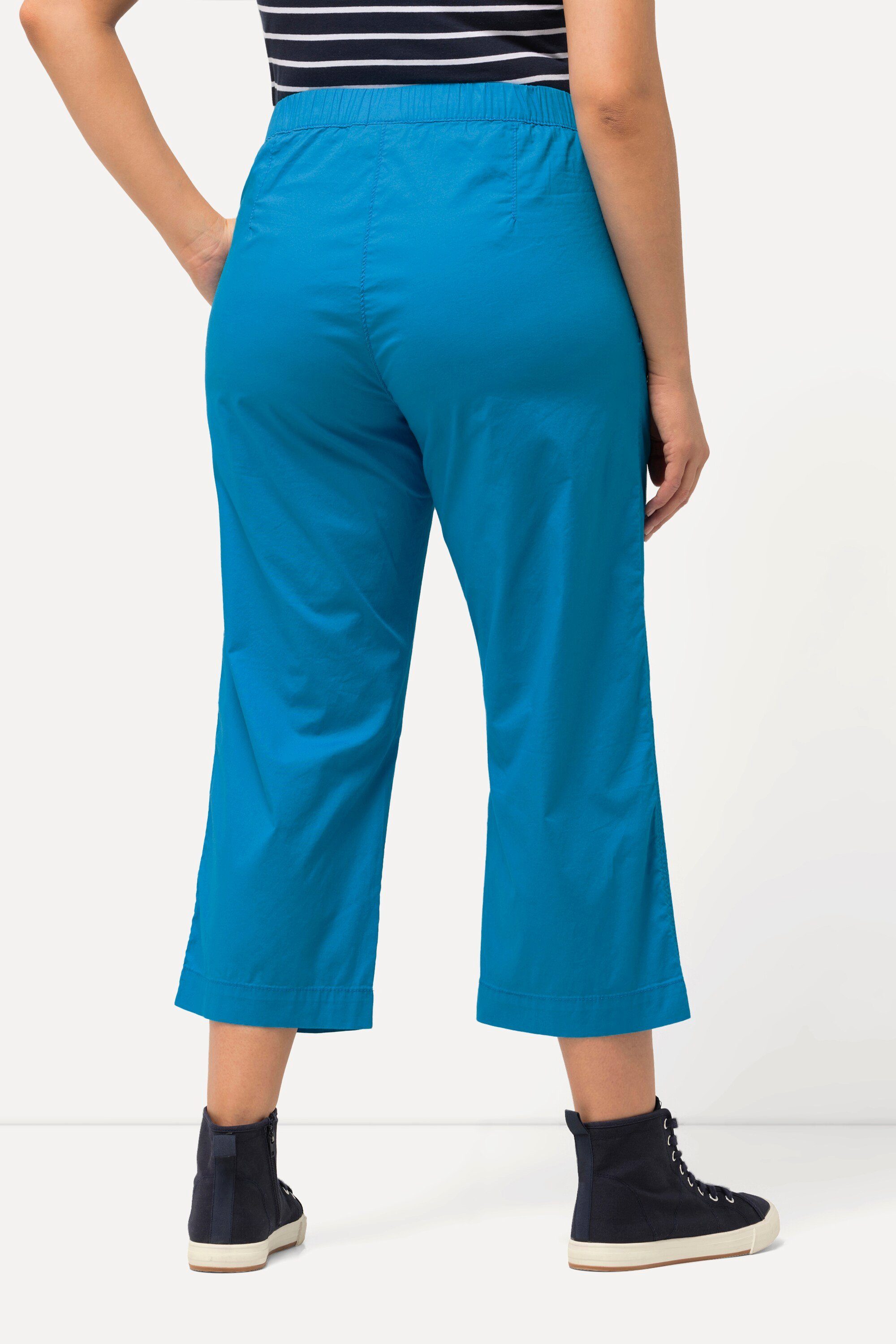 Ulla Popken 7/8-Hose 7/8-Hose Ruby geformtes Knie gerades Bein