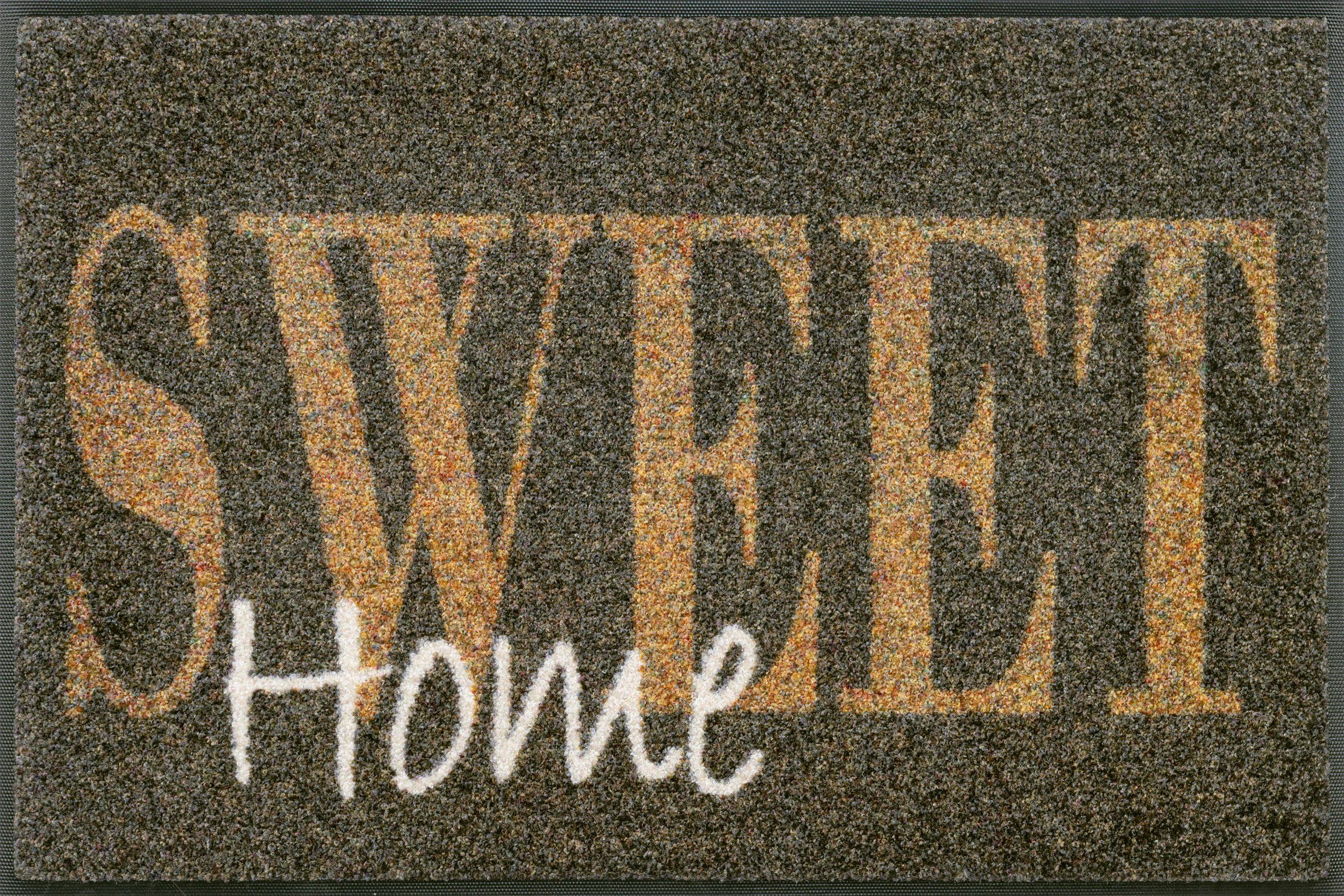 Fußmatte Homebase, wash+dry by Kleen-Tex, rechteckig, Höhe: 7 mm, sehr  flach, fußbodenheizungsgeeignet, rutschfest