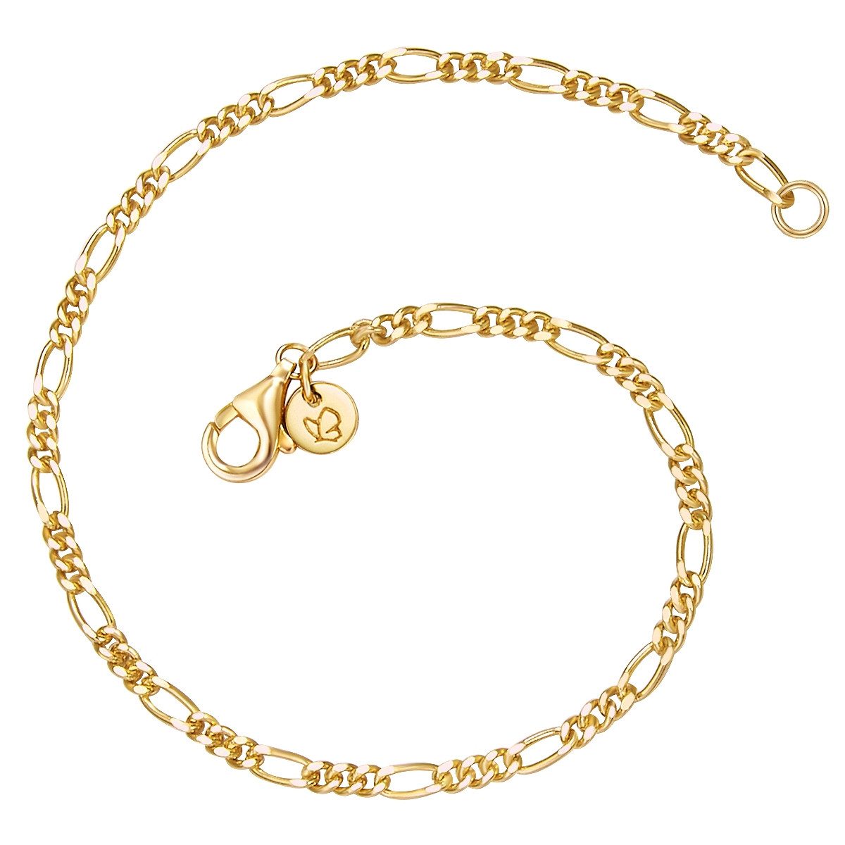 Glanzstücke München Panzerarmband GSM833 (1-tlg), aus Sterling Silber günstig online kaufen