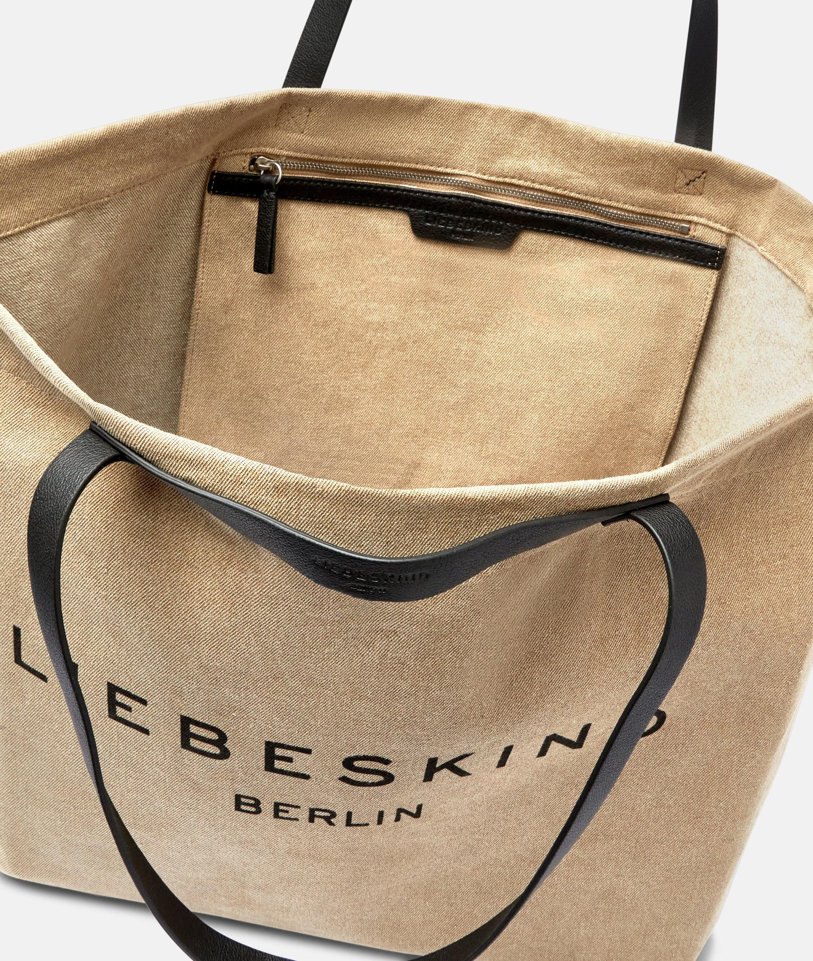 Liebeskind Berlin Shopper Denim Aurora Shopper L, Großer Shopper aus Denim