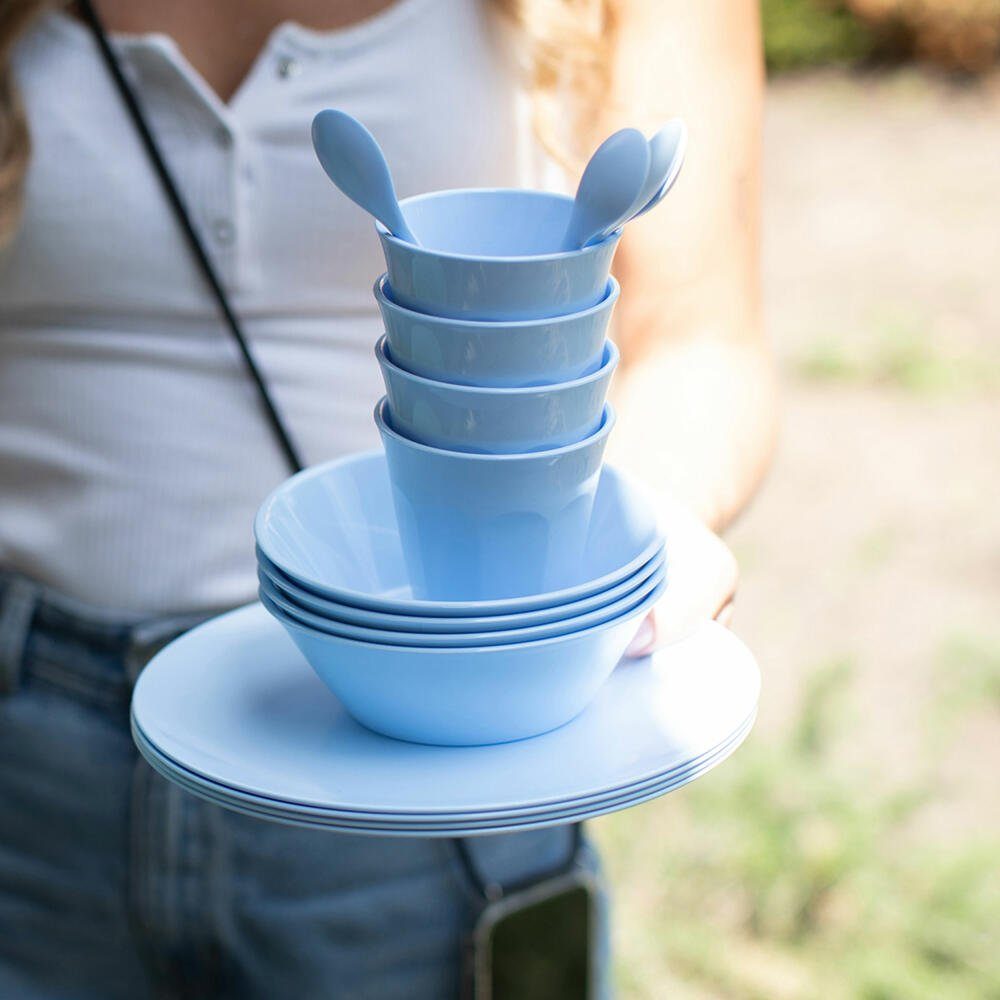 KOZIOL Schale Nora Bowl S, Sweet Blue, 250 ml, Thermoplastischer Kunststoff
