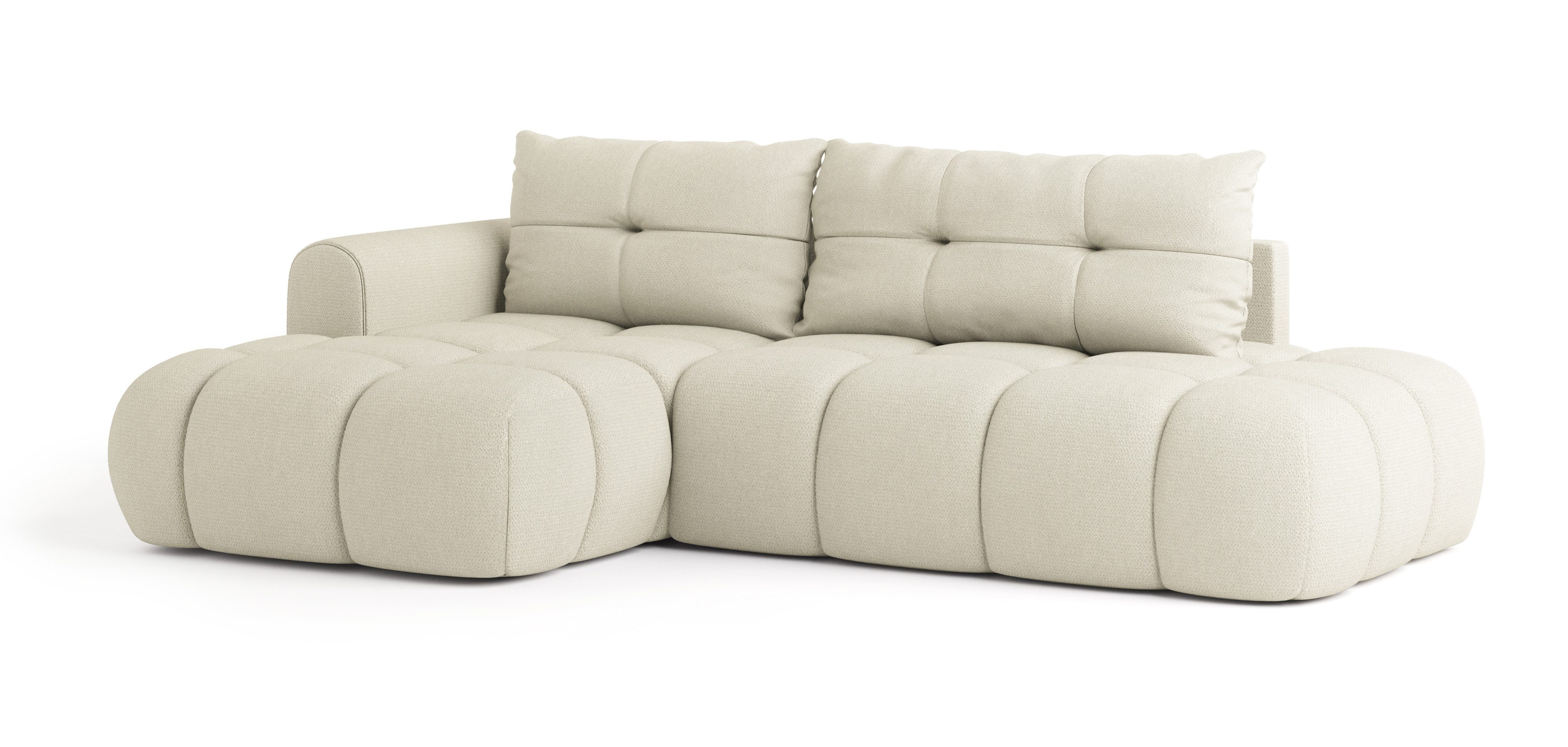Masseno Ecksofa FLUMA mit Schlaffunktion L-Form, günstig online kaufen
