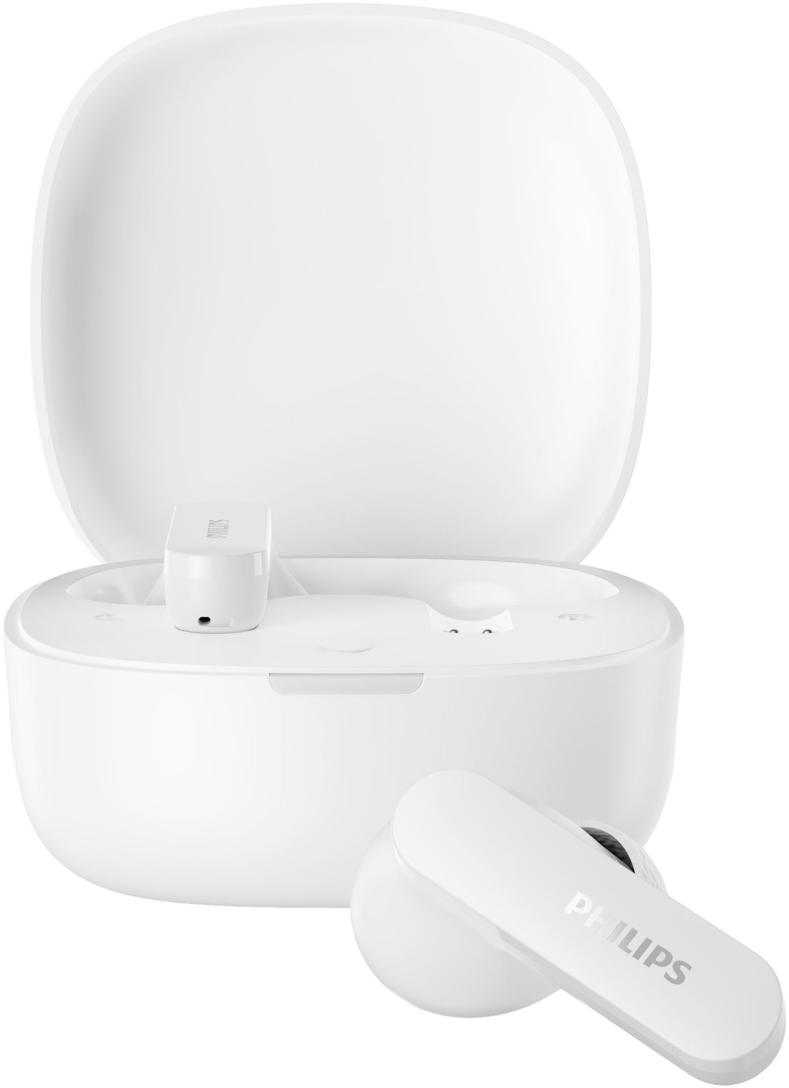 Philips TAT2100WT/00 wireless In-Ear-Kopfhörer (Geräuschisolierung, Google Assistant, Siri, Bluetooth)