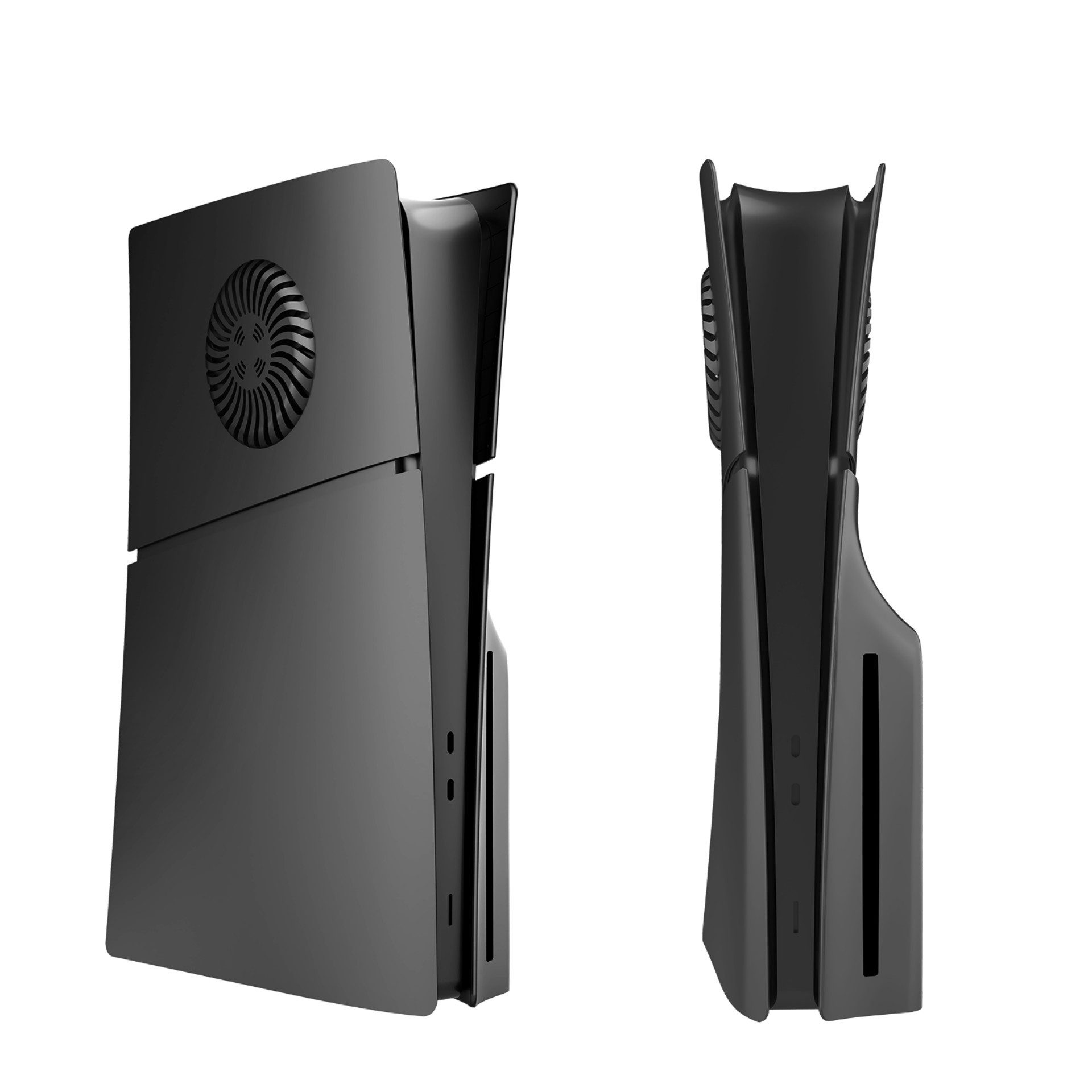 TUWENA Playstation-Halterung PS5 Slim Faceplate Cover mit Kühlöffnungen Kratzfeste PS5 Slim Platten