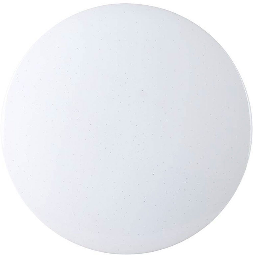 EGLO LED Deckenleuchte FRANIA-S Deckenlampe, weiß, Kristalleffekt, geringe Aufbauhöhe, LED fest integriert, Warmweiß, Wohzimmer, Küche, Esszimmer, Flur, modern, – Bild 5 von 5