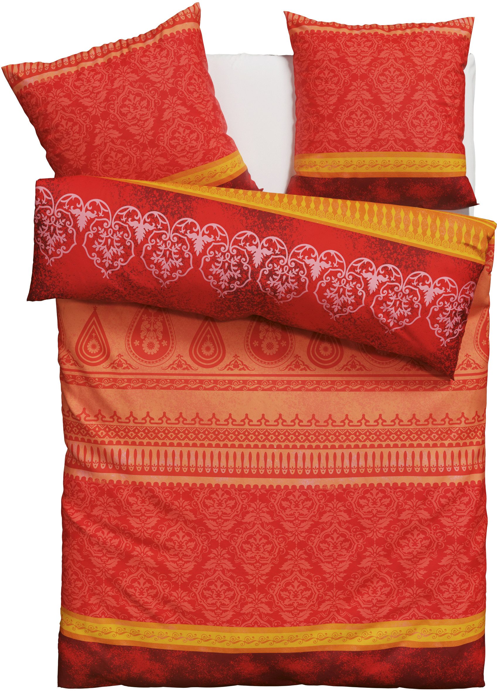 OTTO home Bettwäsche Sonnenham, Renforcé, 2 teilig, in Gr. 135x200 oder 155x220 cm, 100% Baumwolle, Paisley – Bild 2 von 5