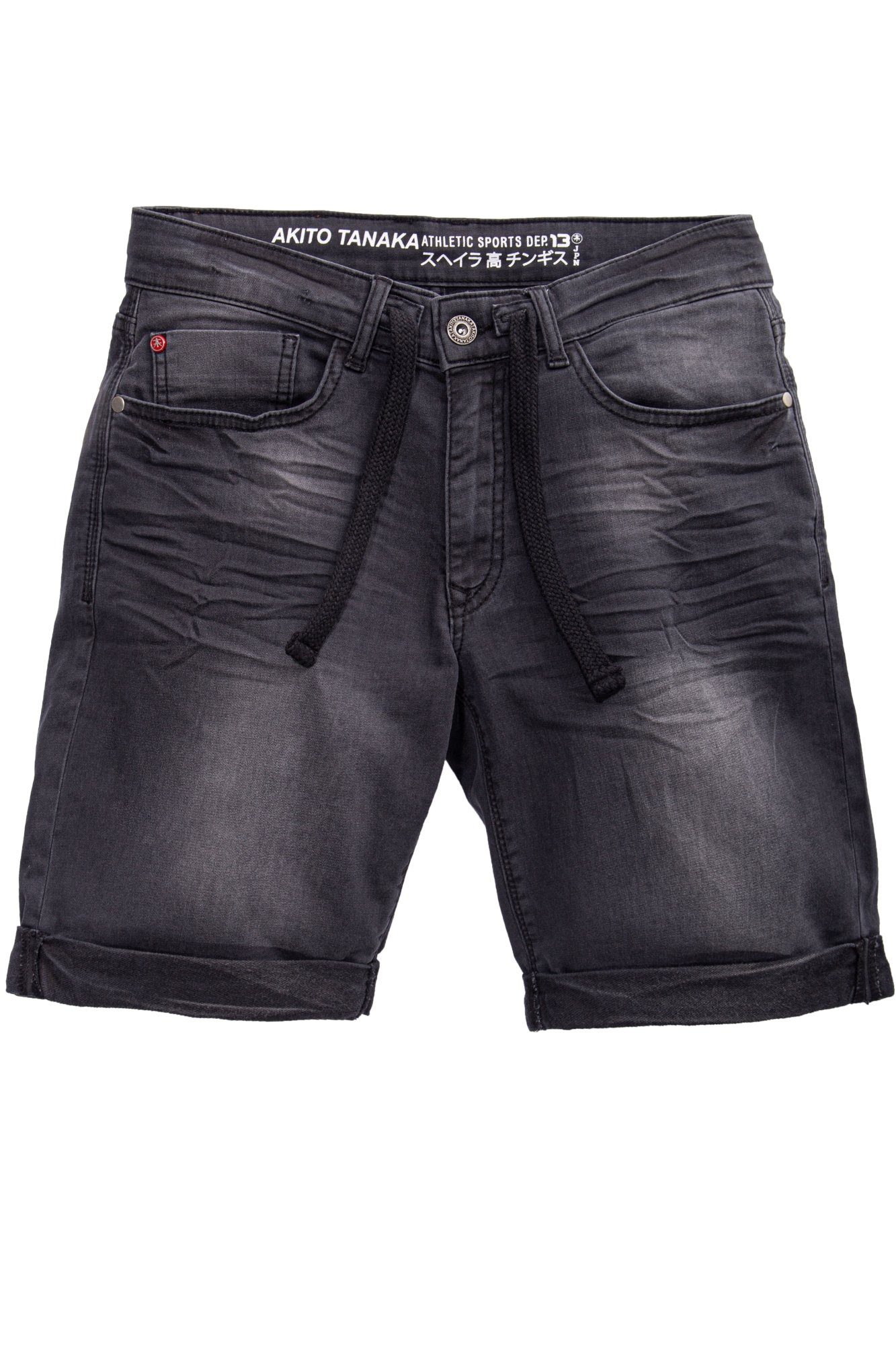 Akito Tanaka Jeansshorts im Denim-Look