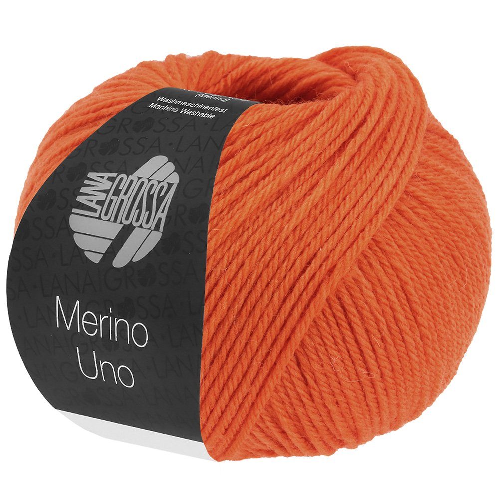 LANA GROSSA Merino Uno Häkelwolle, 125 m