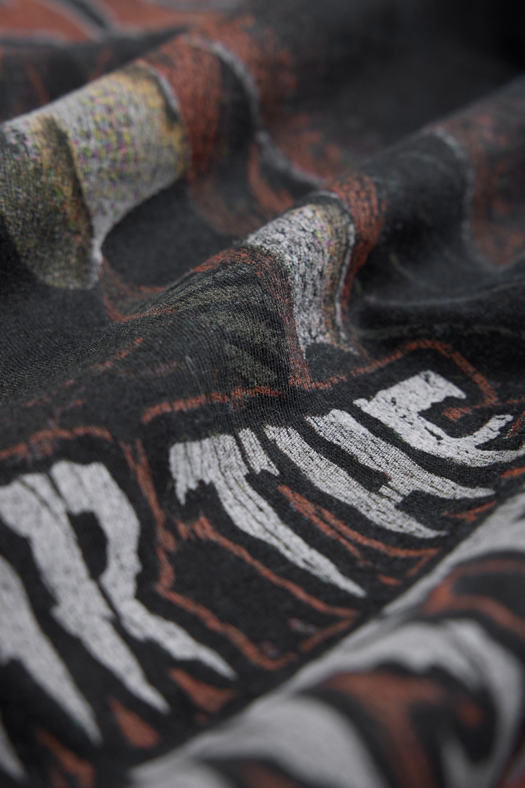 Next T-Shirt Lizenziertes Relaxed Fit T-Shirt mit Grafik, WWE (1-tlg)