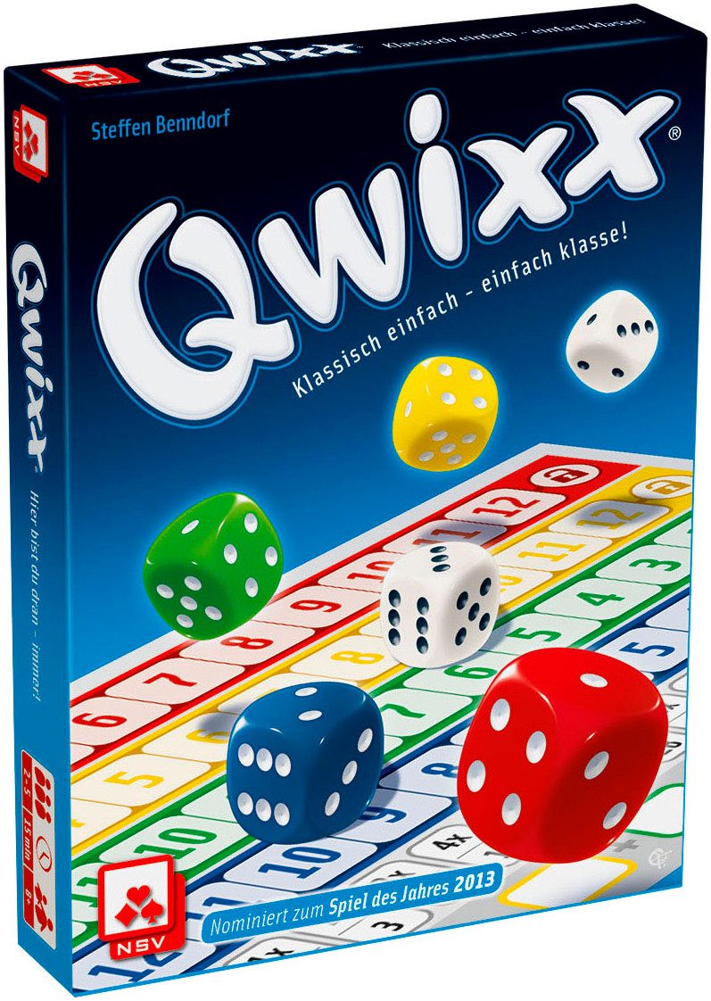 Spiel Qwixx, Familienspiel, Made in Germany