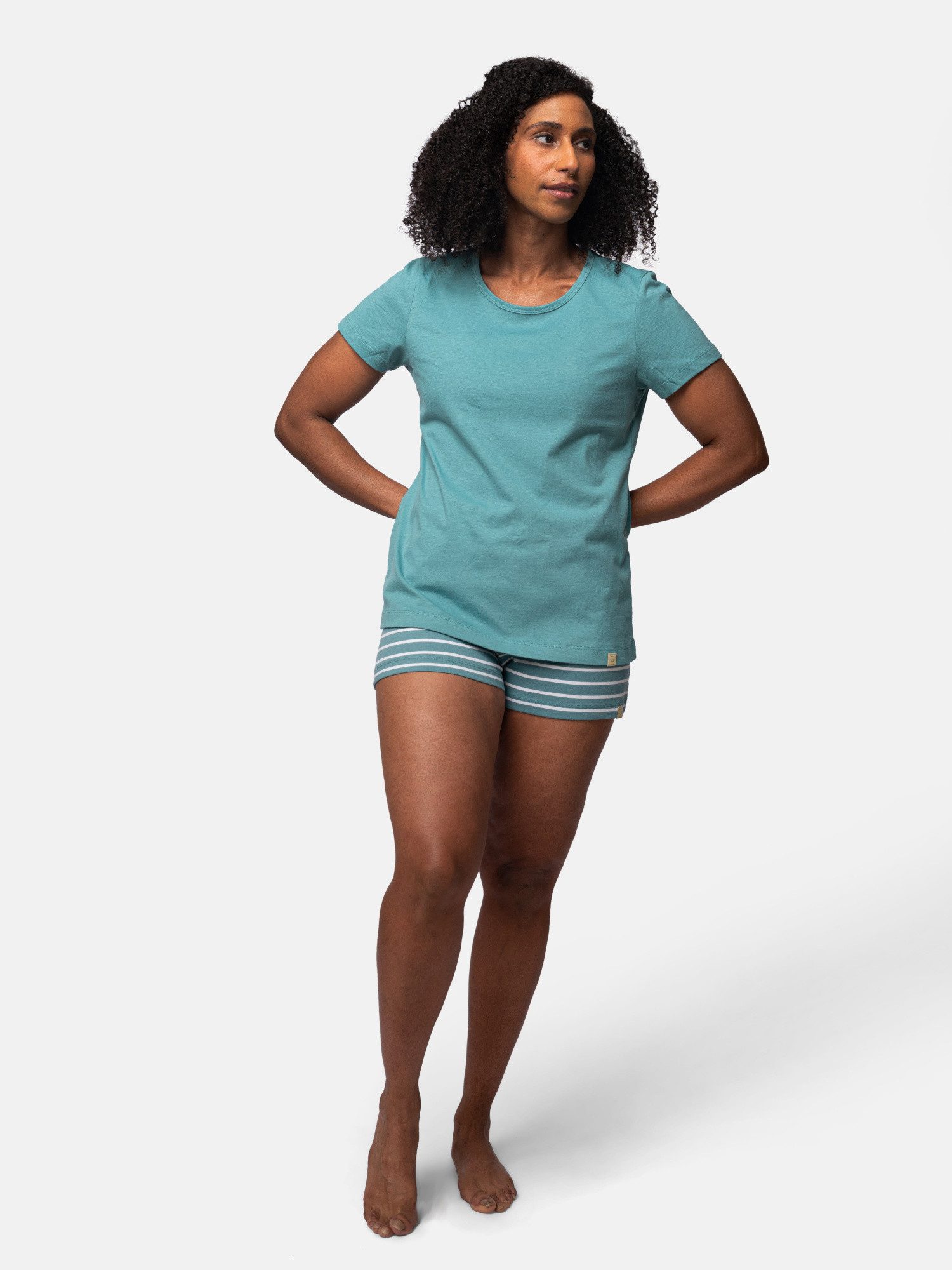greenjama T-Shirt aus weichem Single Jersey, GOTS-zertifiziert