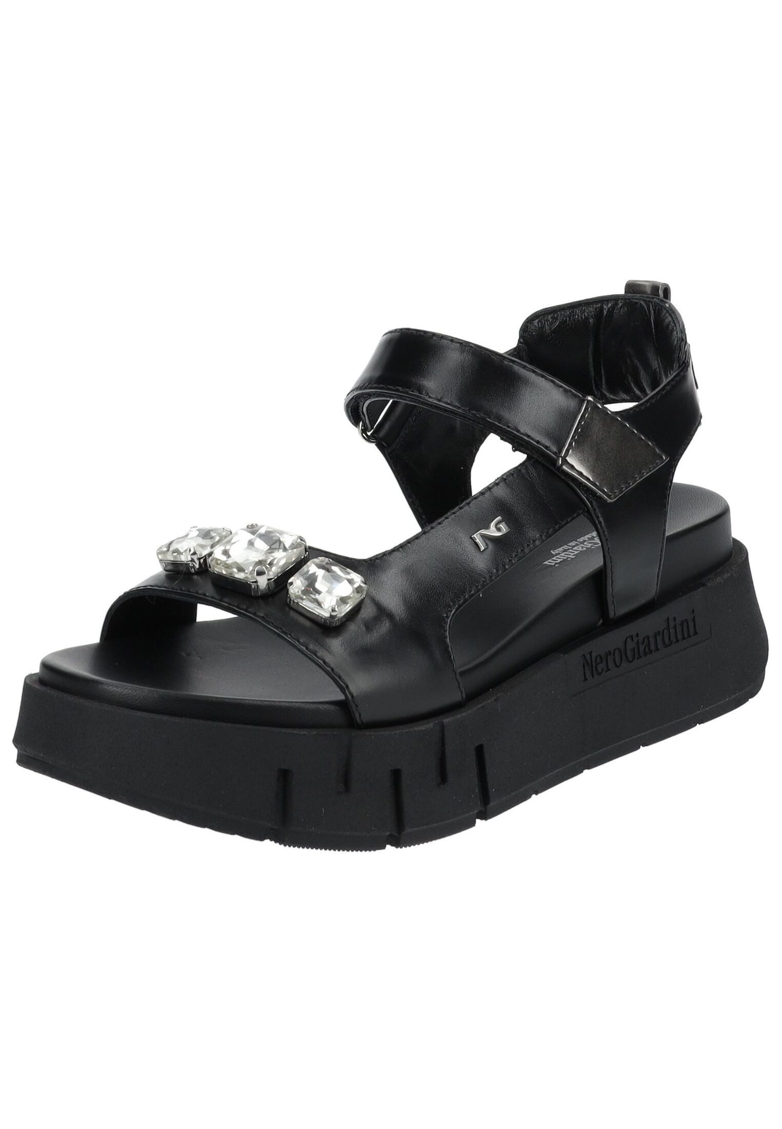 Nero Giardini Sandalen Leder/Textil Riemchensandale