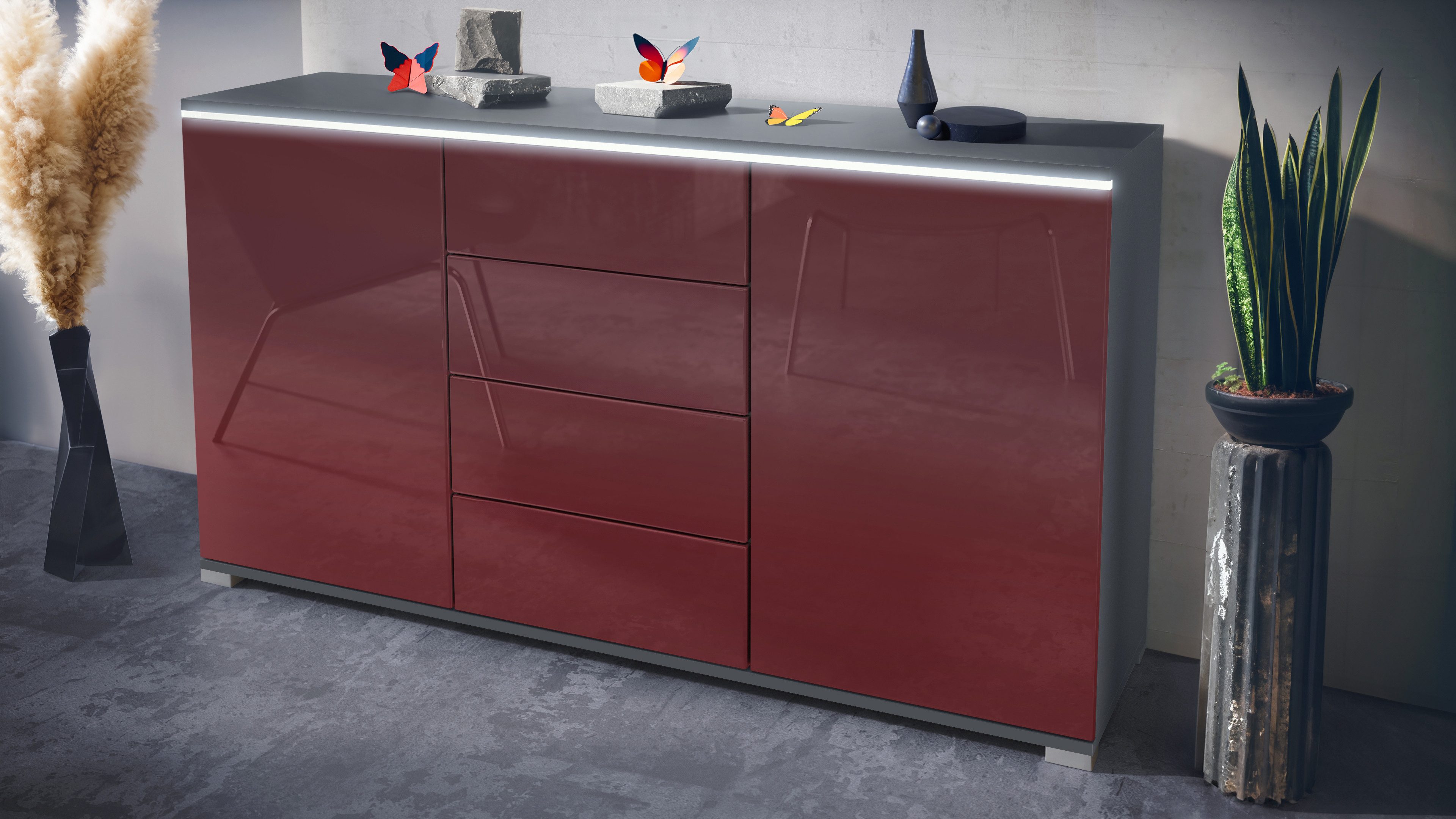 Vladon Sideboard Faro V1 (Kommode mit günstig online kaufen