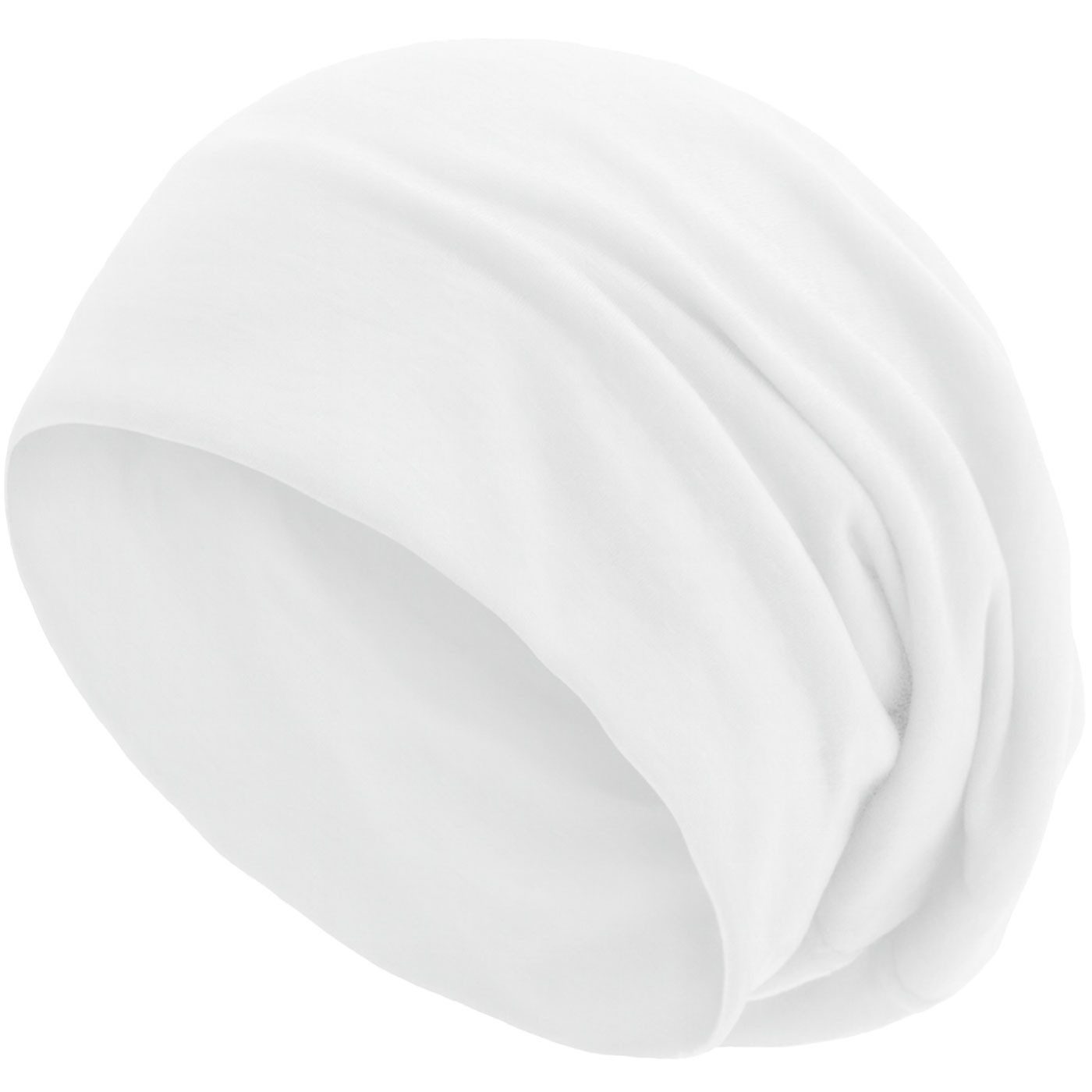 style3 Beanie (1-St) Mütze Damen Herren Haube Sommer Herbst XXL Chemo Schlafmütze Cap