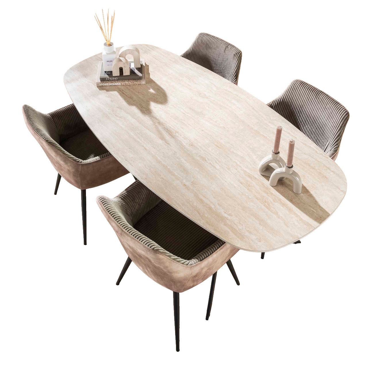 Vintagehaus Esstisch Retro Esstisch Arch Organic günstig online kaufen