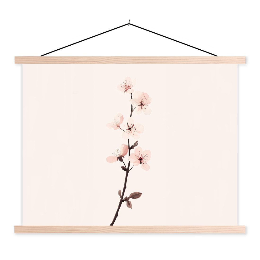 MuchoWow Poster Minimalistisch - Blüte - günstig online kaufen