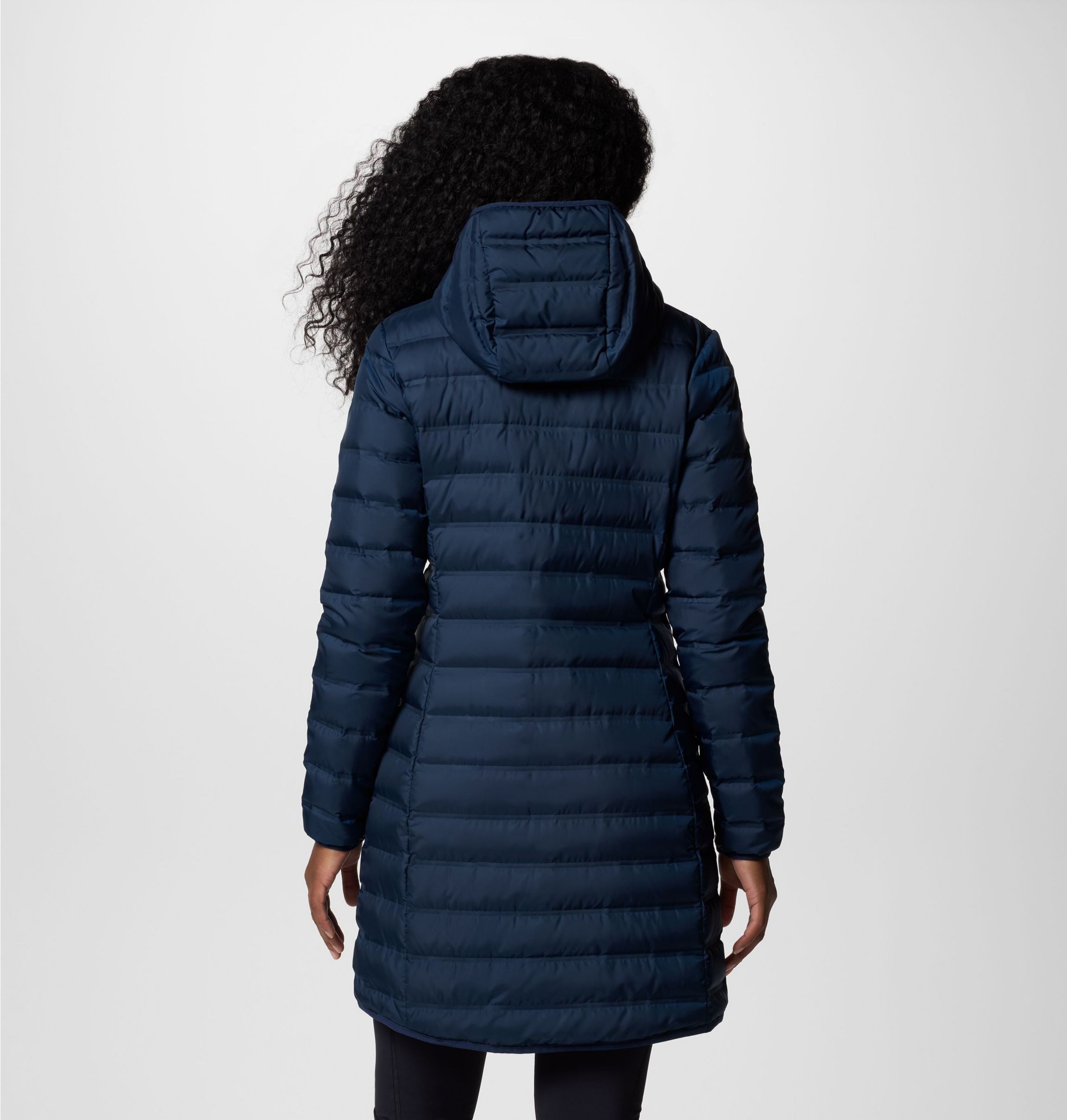 Columbia Daunenmantel Lake 22 II Down Long Hooded Jacket wasserabweisend, windabweisend, wärmeisolierende Daunenfüllung