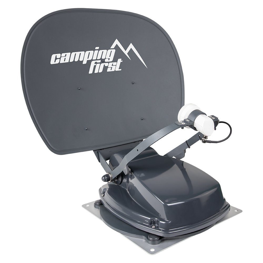 Camping First Satmex 55 plus Sat-Anlage vollautomatische Camping graphit Sat Satelllitenantenne Antenne
