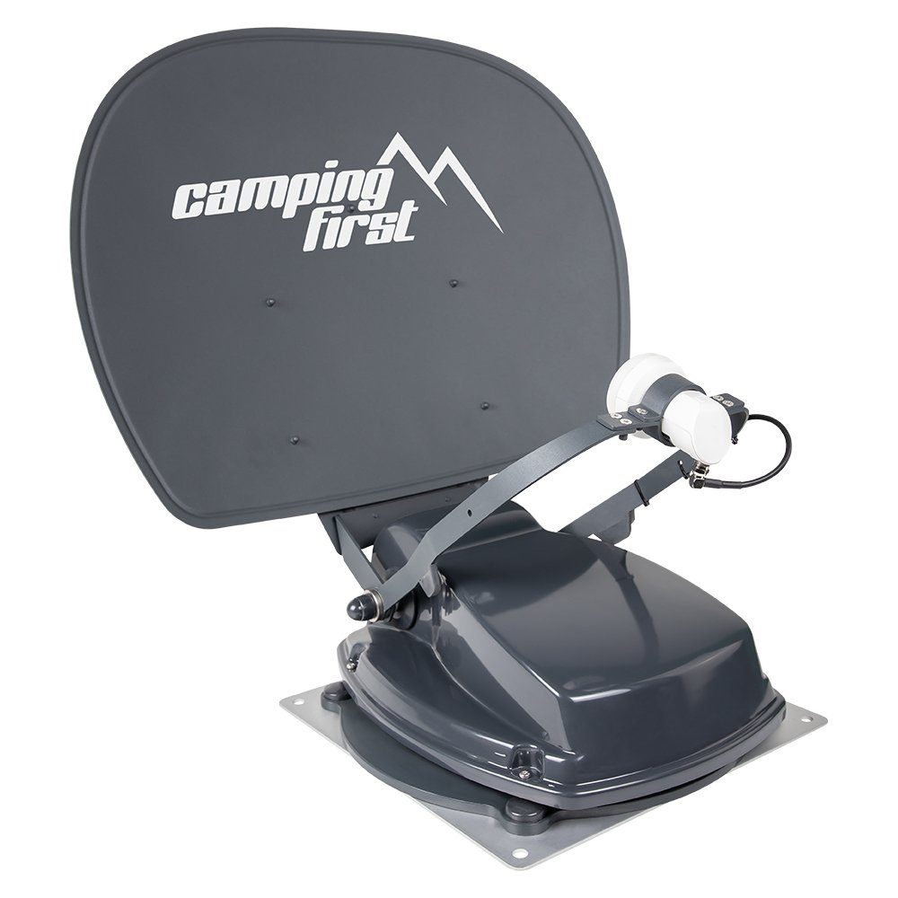 Satmex 55 plus vollautomatische Sat Antenne Satelllitenantenne graphit Camping Sat-Anlage