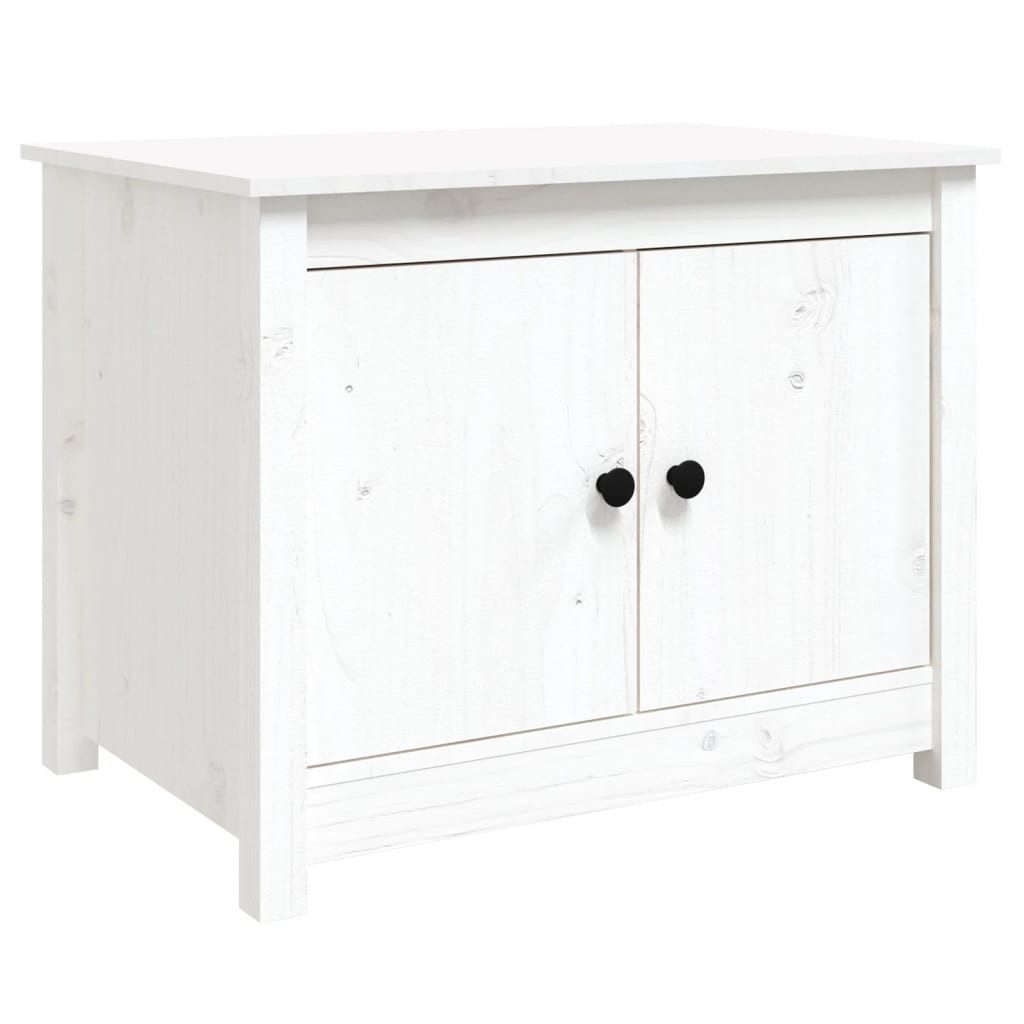 vidaXL Couchtisch Couchtisch Weiß 71x49x55 cm günstig online kaufen