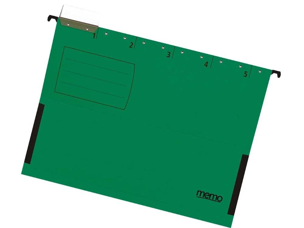 memo Hängeordner memo Farbige Hängetaschen, 5 Stk.
