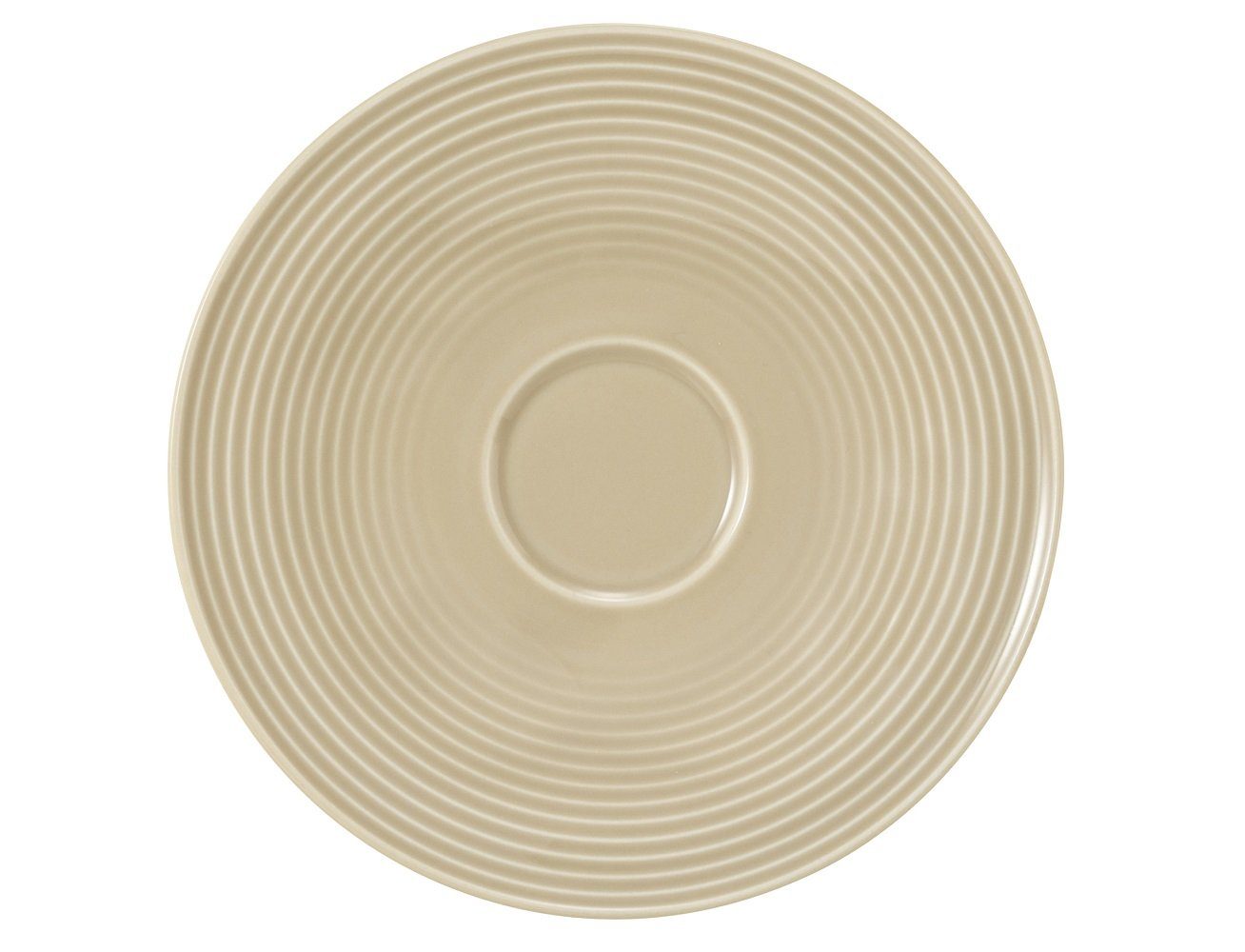Seltmann Weiden Untertasse Seltmann Weiden Beat Sandbeige Kombi-Untertasse 16,5cm