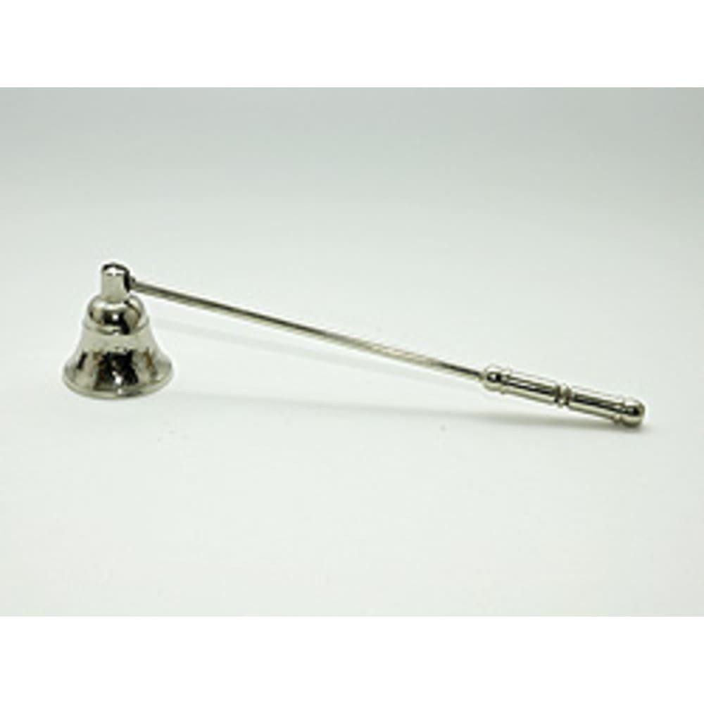 HundB Adventskerze Kerzenlöscher - ca. 26 cm, verchromt, Glocke Ø5cm günstig online kaufen