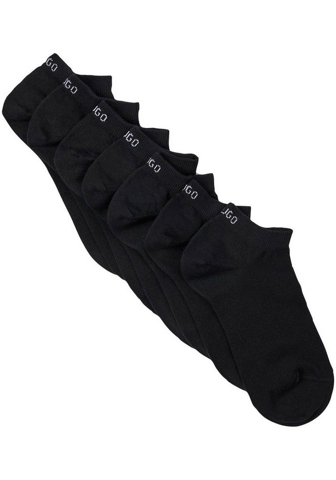 HUGO underwear Sneakersocken Socken 6P AS UNI CC W 10 (6-Paar) mit  Markenschriftzug am Bündchen