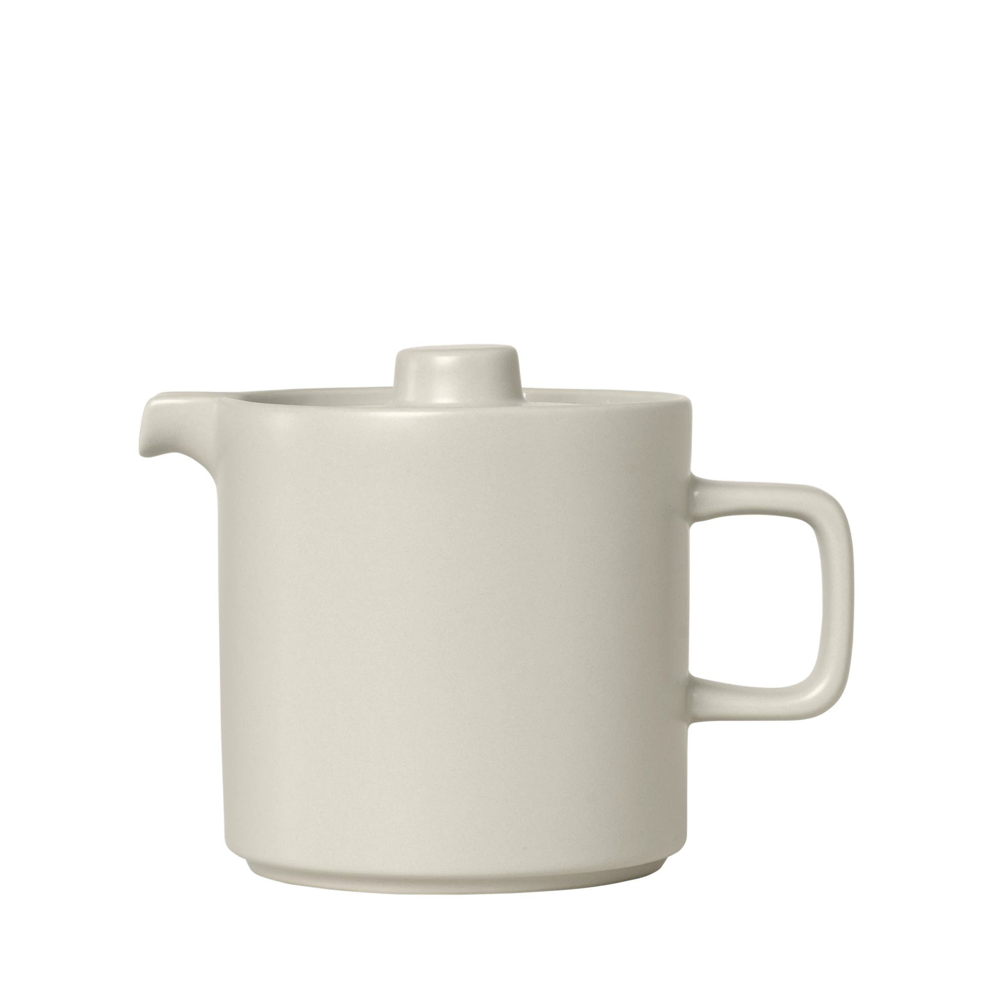 blomus Teekanne -PILAR- Designer-Teekanne: Zeitloses Design für moderne Tische, 1 l, 1000 ml, spülmaschinengeeignet, mikrowellengeeignet, elegantes Design