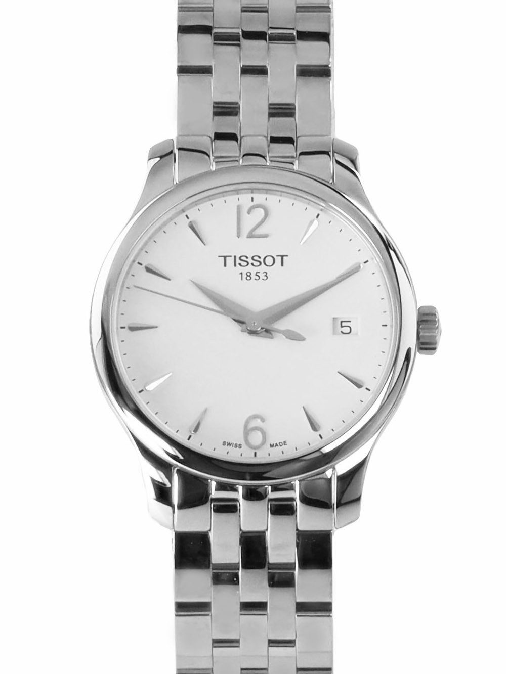 Tissot Schweizer Uhr Damen Uhr 33 mm Ø T0632101103700 Tradition Tradition, Saphirglas