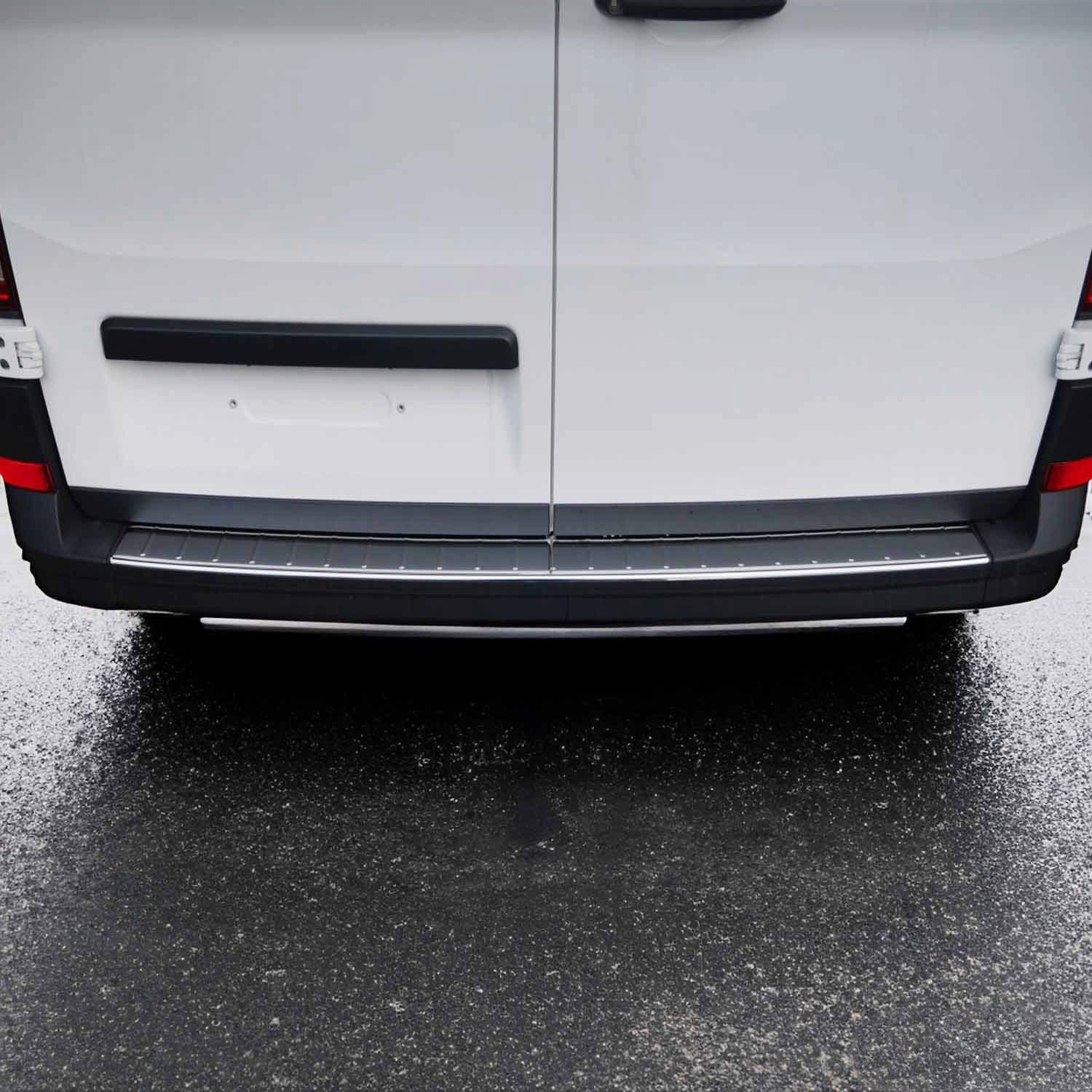 OMAC Ladekantenschutz für VW Grand California 2018-2025 Edelstahl Chrom, Zubehör für VW Grand California 2018-2025, Langlebig,Einfache Reinigung,Einfache Installation,Rostbeständig
